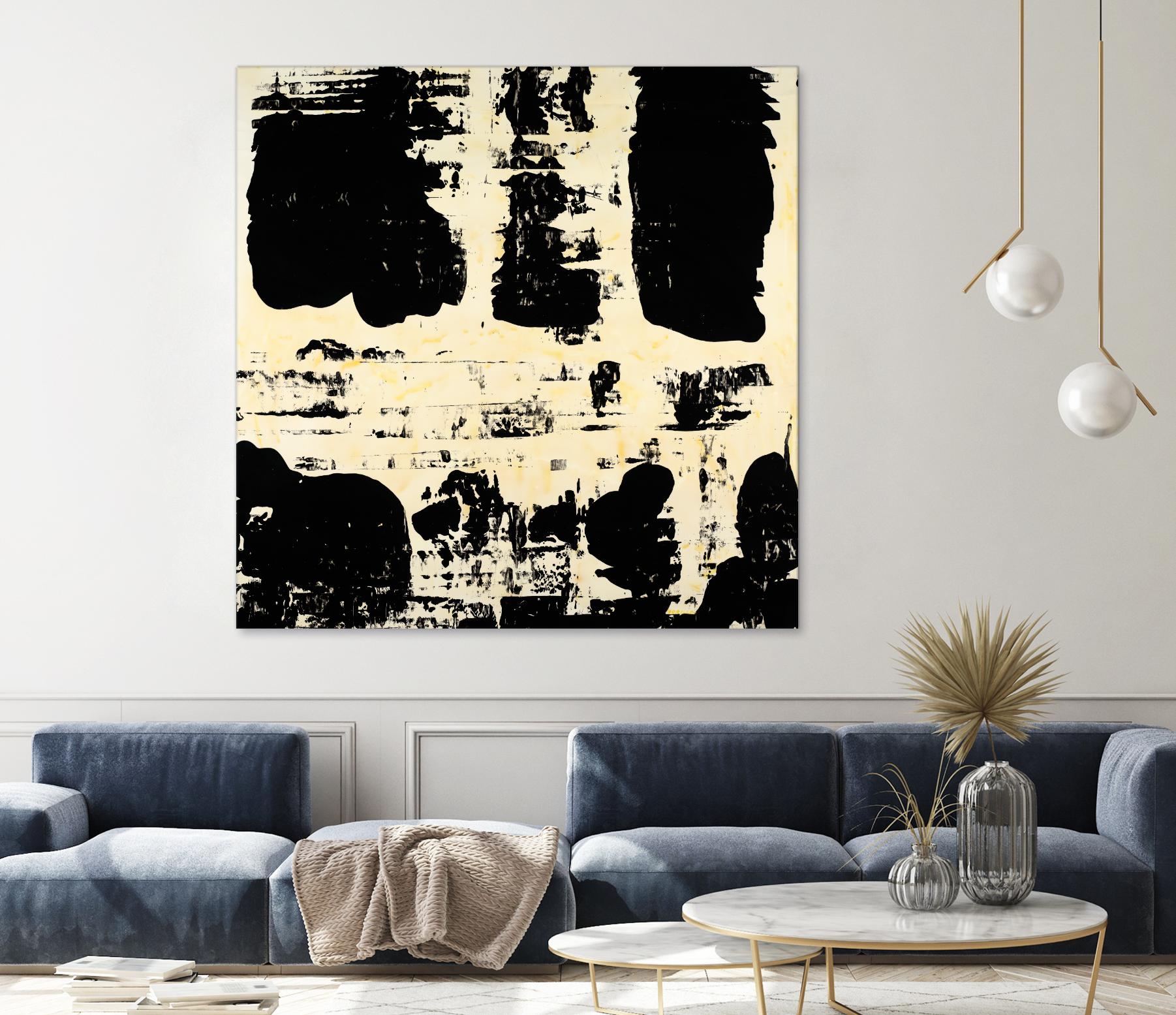 Canary Velocity by Jeff Iorillo on GIANT ART - black abstract
