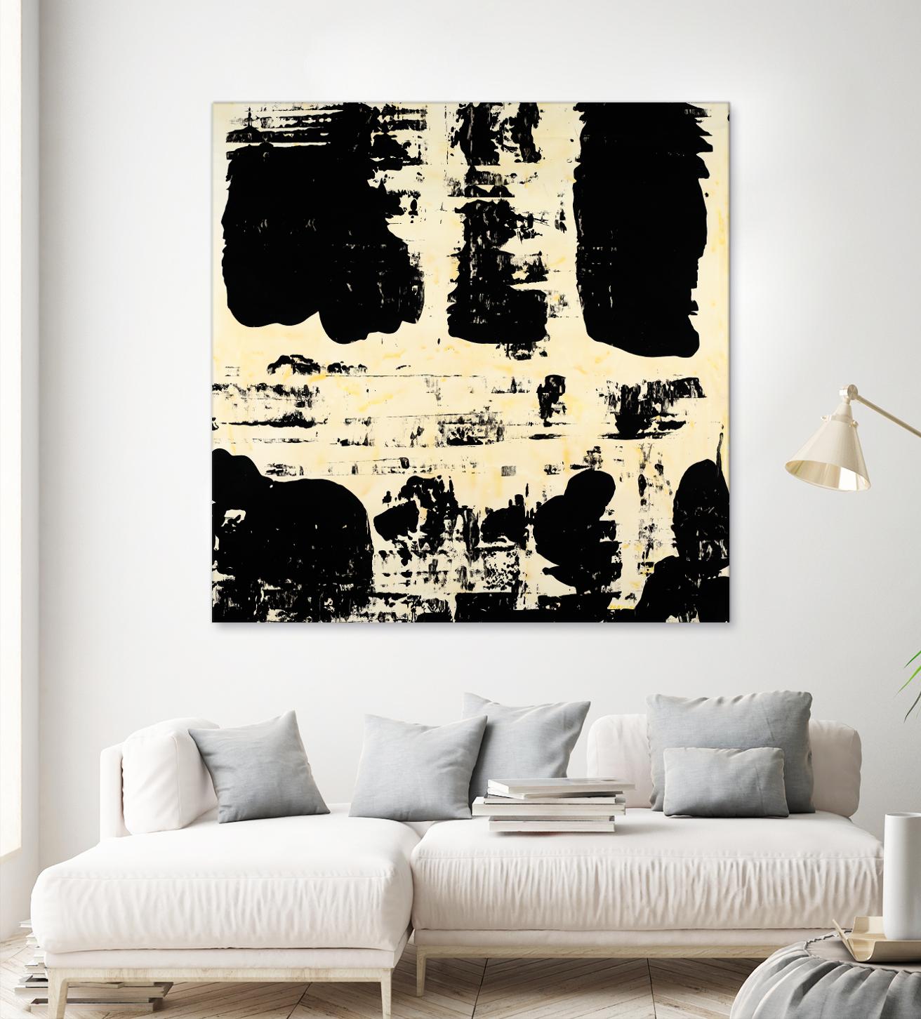 Canary Velocity by Jeff Iorillo on GIANT ART - black abstract