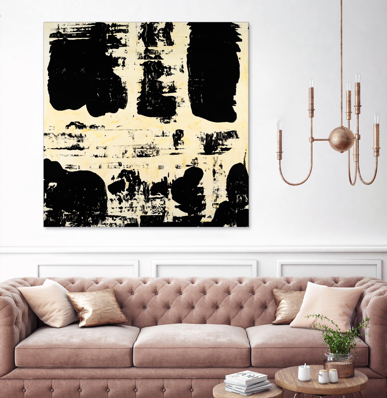 Canary Velocity by Jeff Iorillo on GIANT ART - black abstract