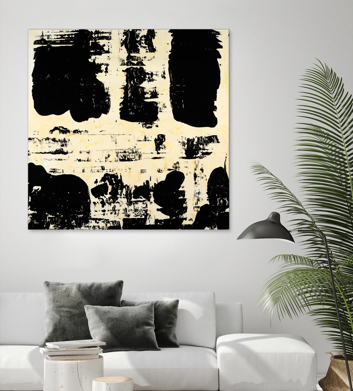 Canary Velocity by Jeff Iorillo on GIANT ART - black abstract