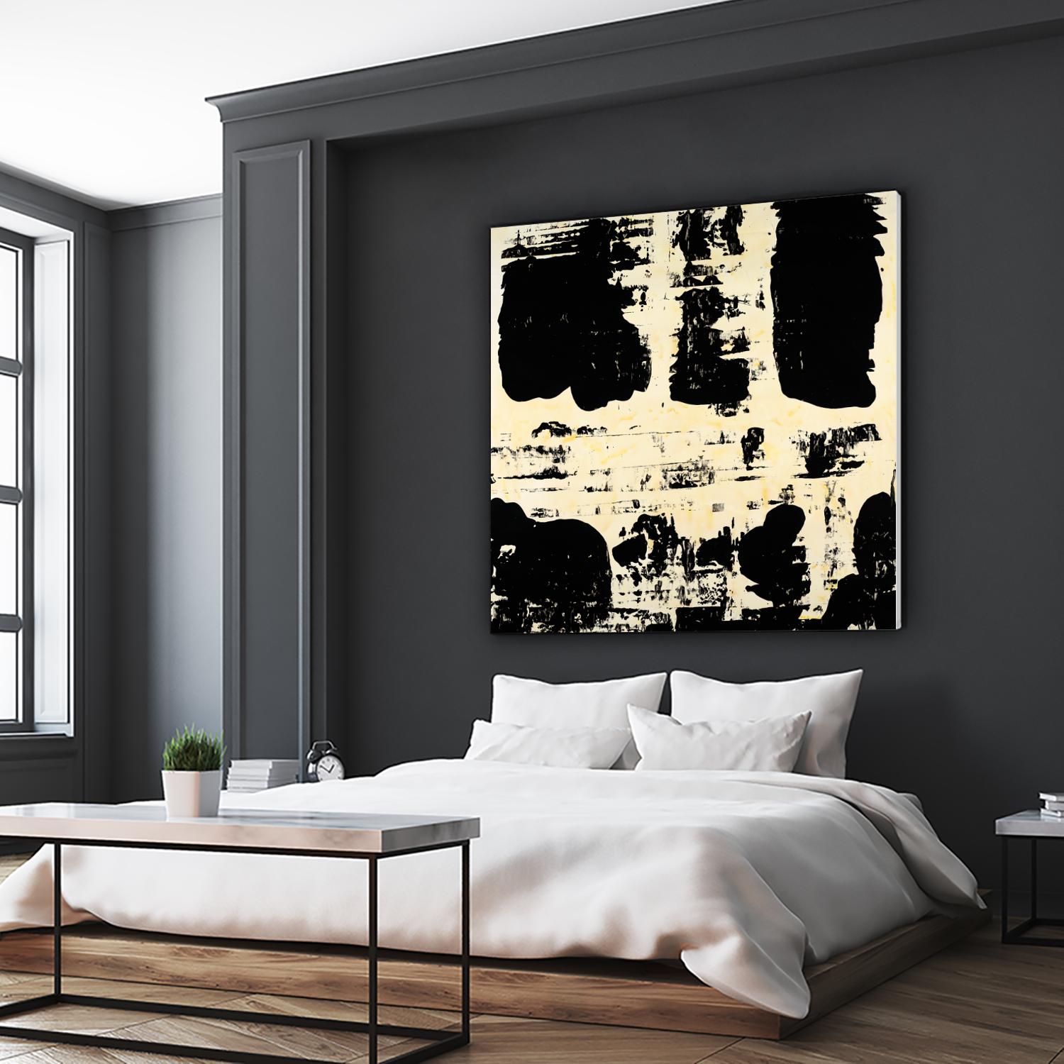 Canary Velocity by Jeff Iorillo on GIANT ART - black abstract