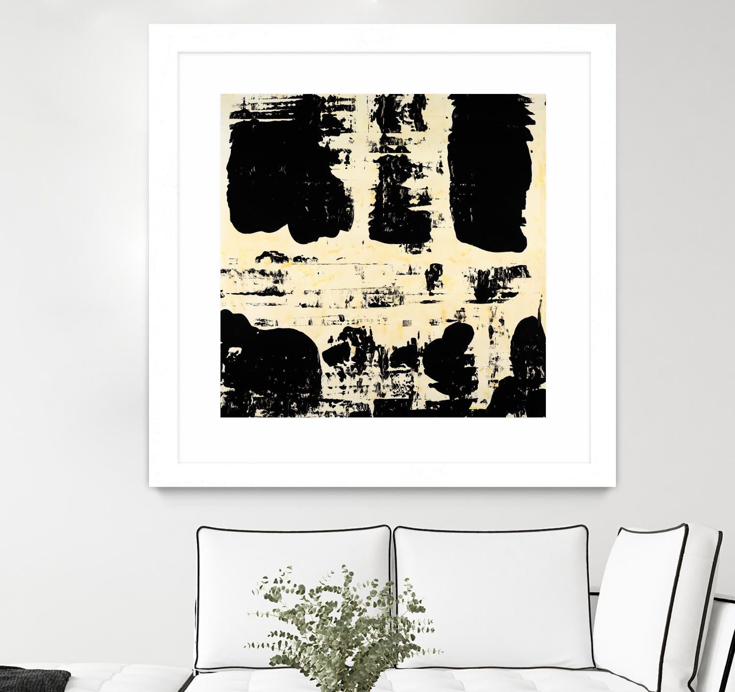 Canary Velocity by Jeff Iorillo on GIANT ART - black abstract