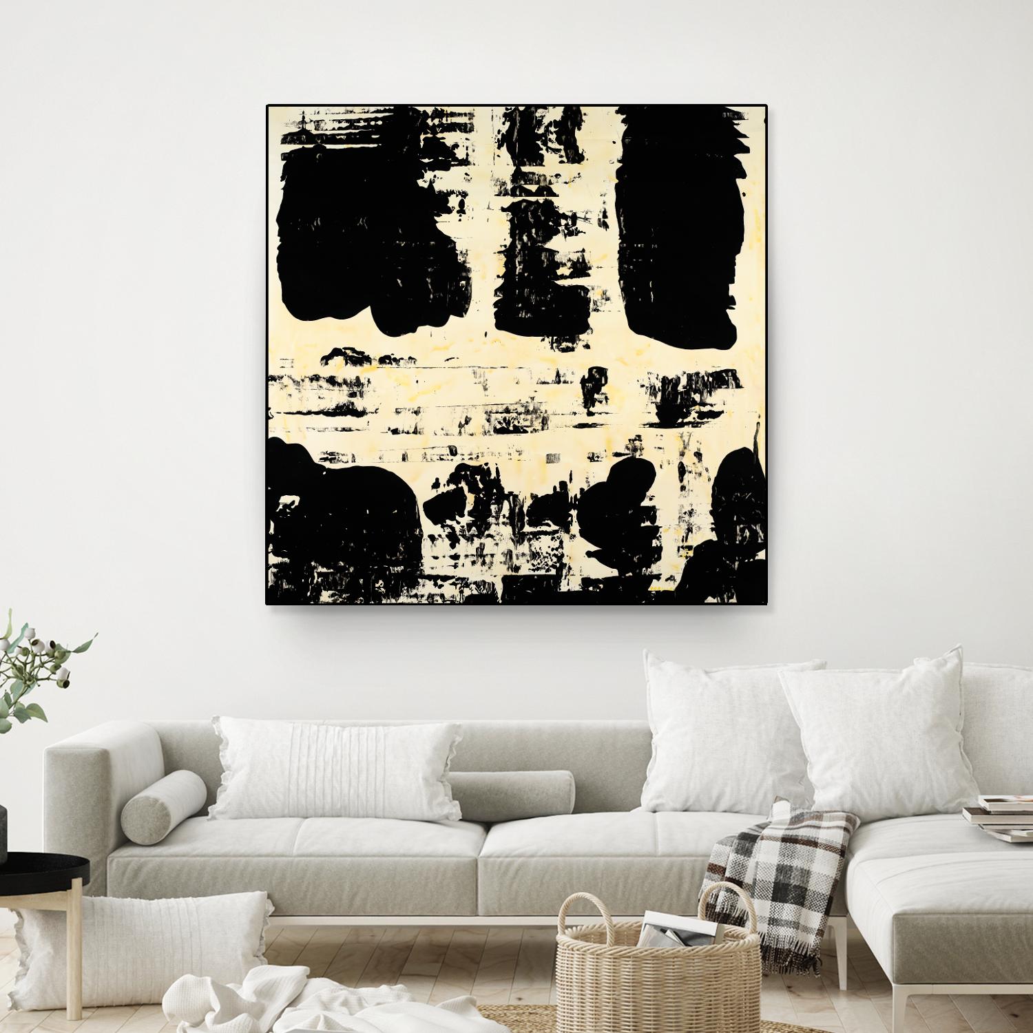 Canary Velocity by Jeff Iorillo on GIANT ART - black abstract