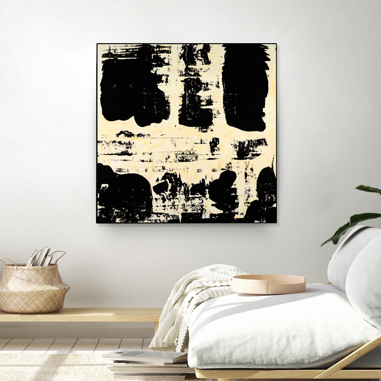 Canary Velocity by Jeff Iorillo on GIANT ART - black abstract