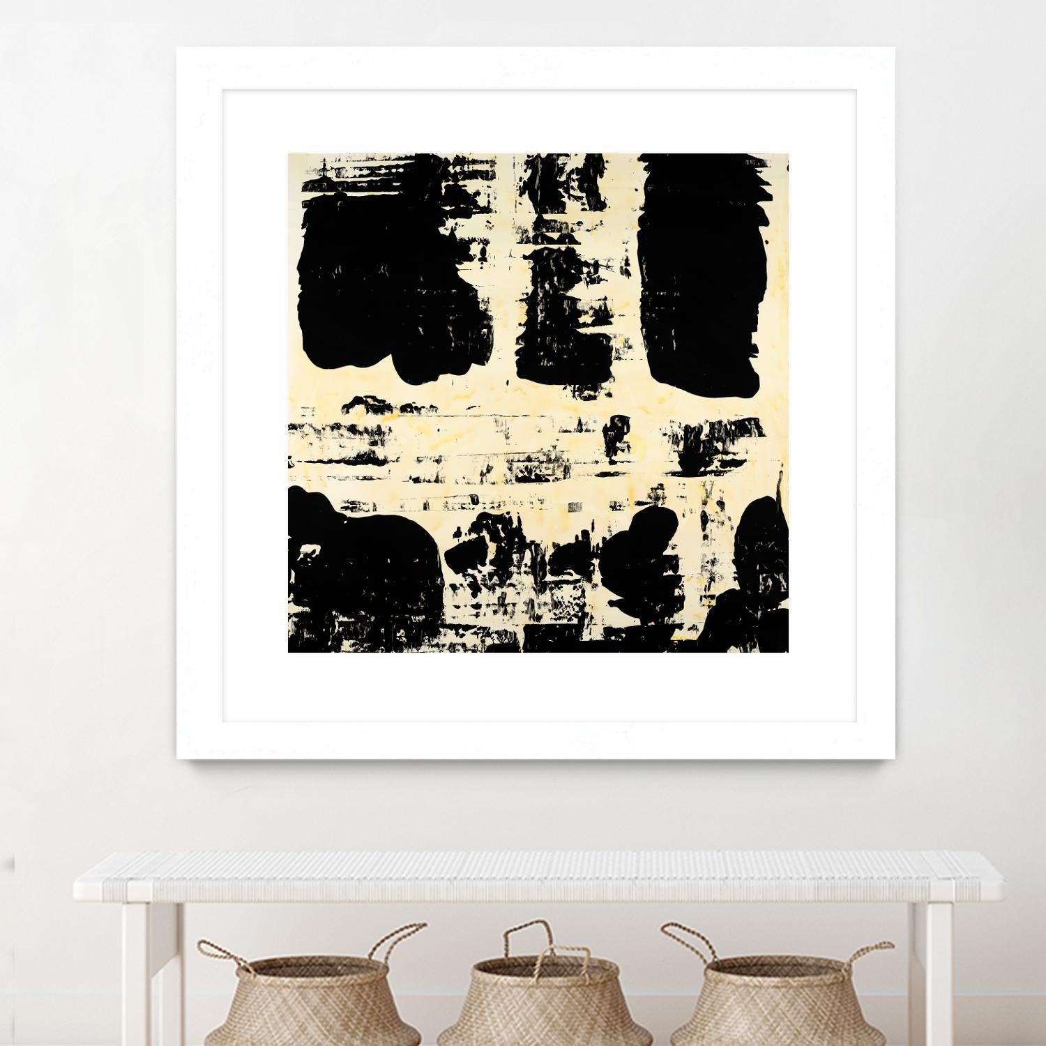 Canary Velocity by Jeff Iorillo on GIANT ART - black abstract