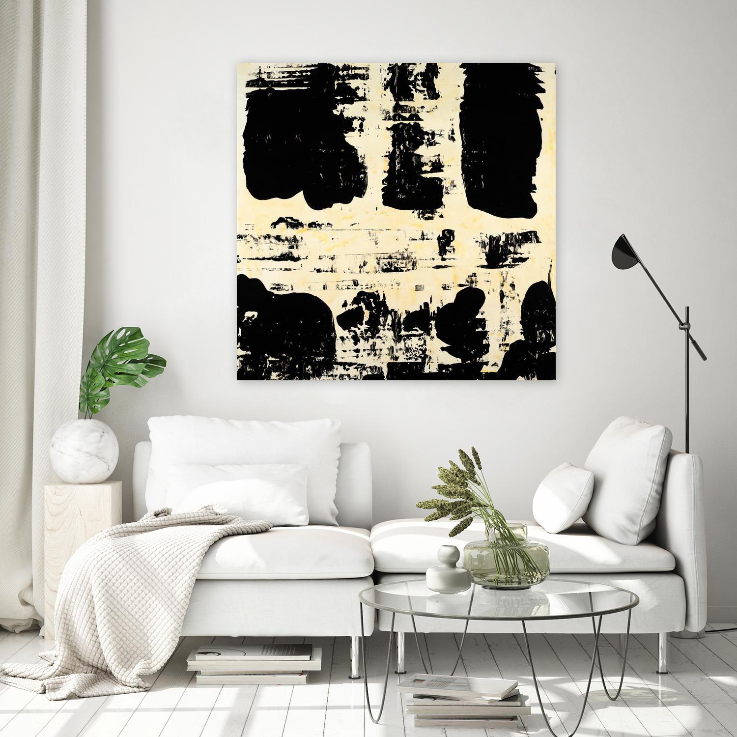 Canary Velocity by Jeff Iorillo on GIANT ART - black abstract