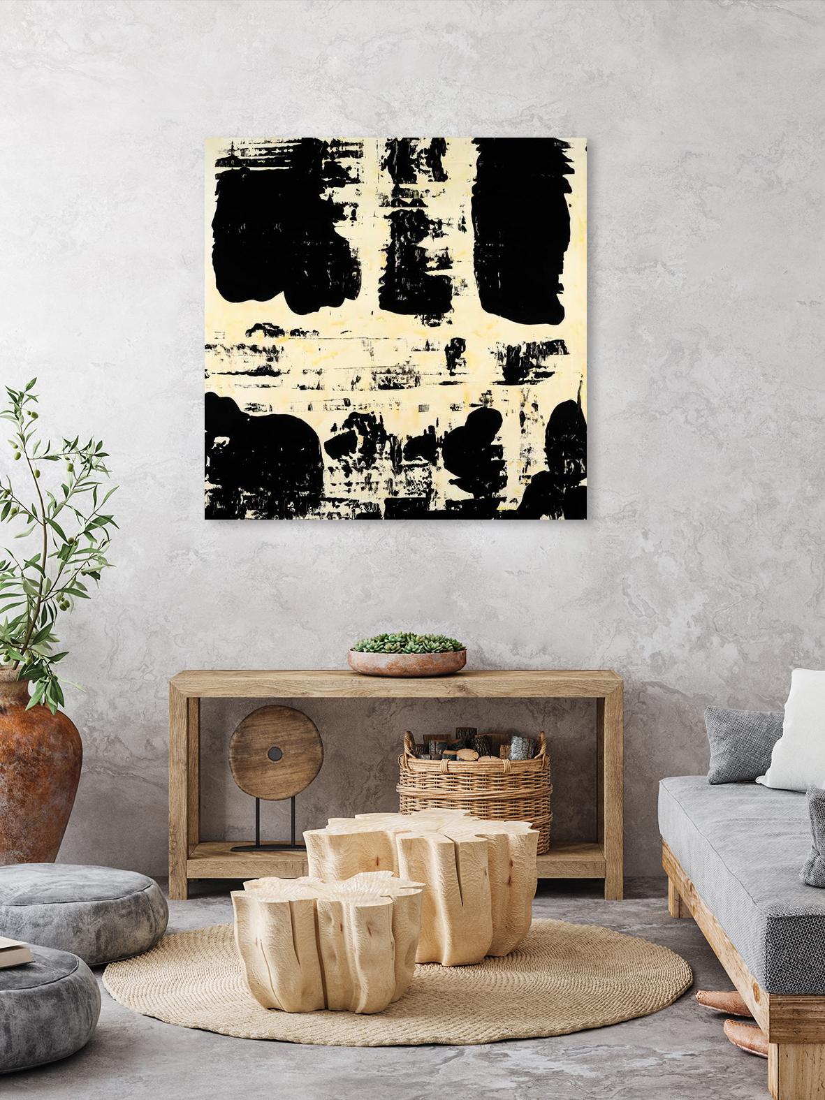 Canary Velocity by Jeff Iorillo on GIANT ART - black abstract
