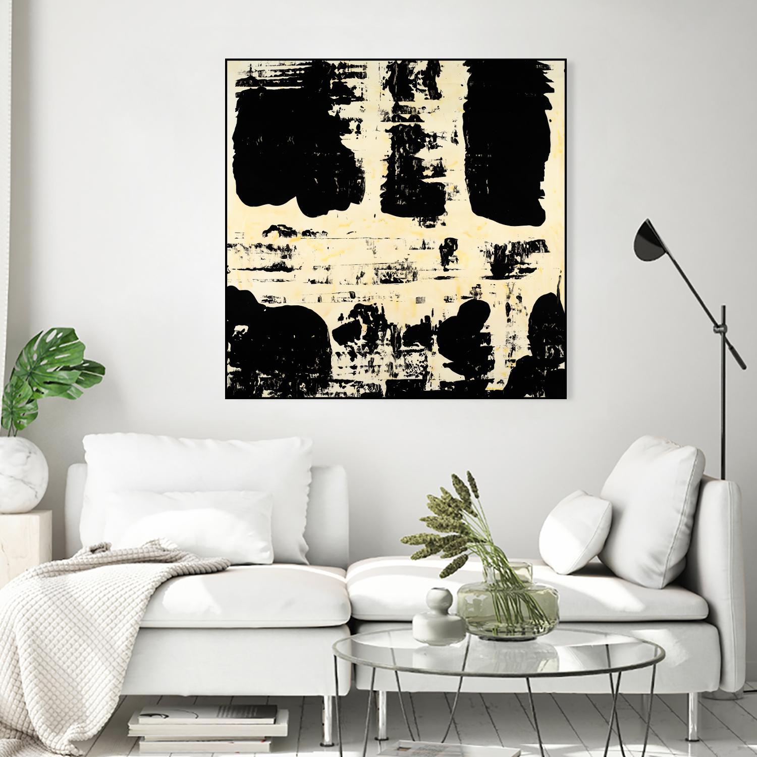 Canary Velocity by Jeff Iorillo on GIANT ART - black abstract