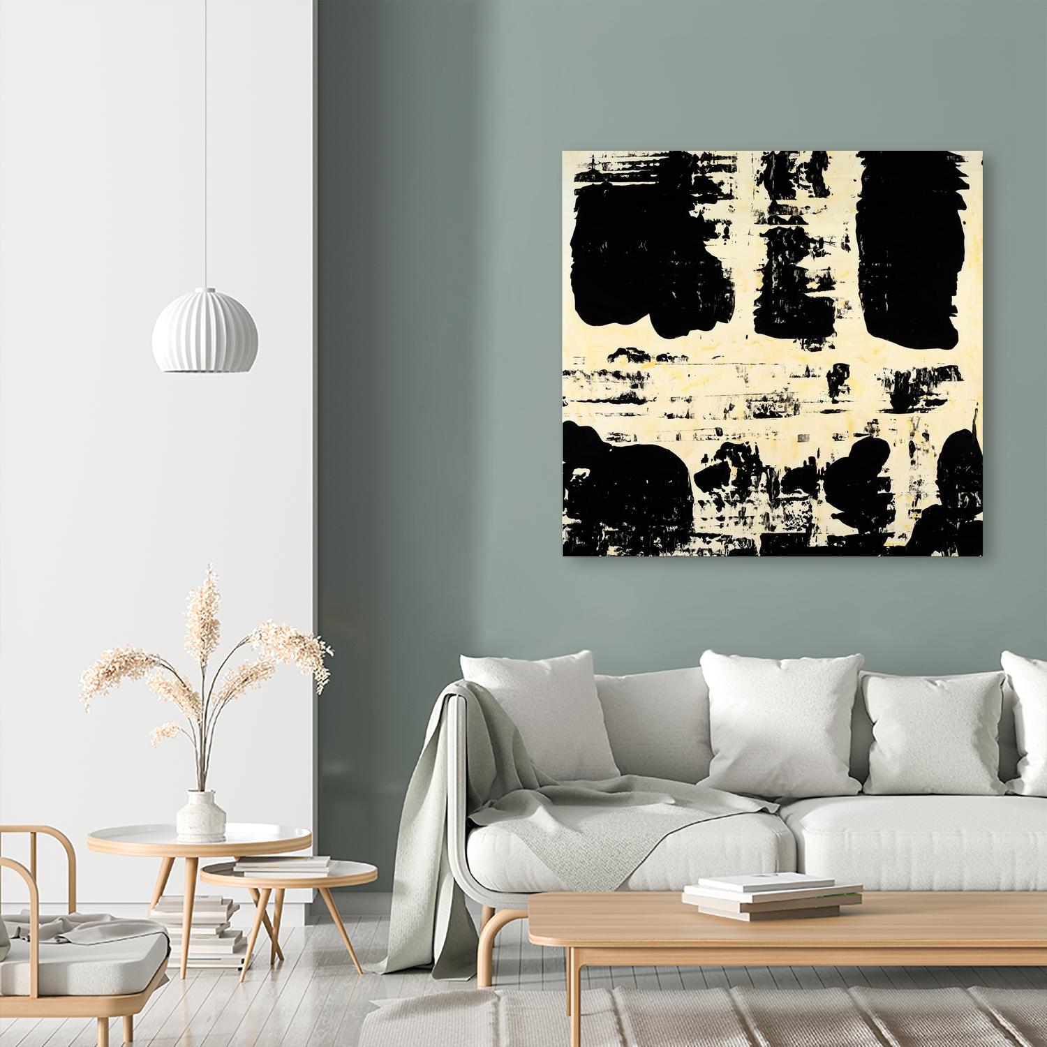 Canary Velocity by Jeff Iorillo on GIANT ART - black abstract