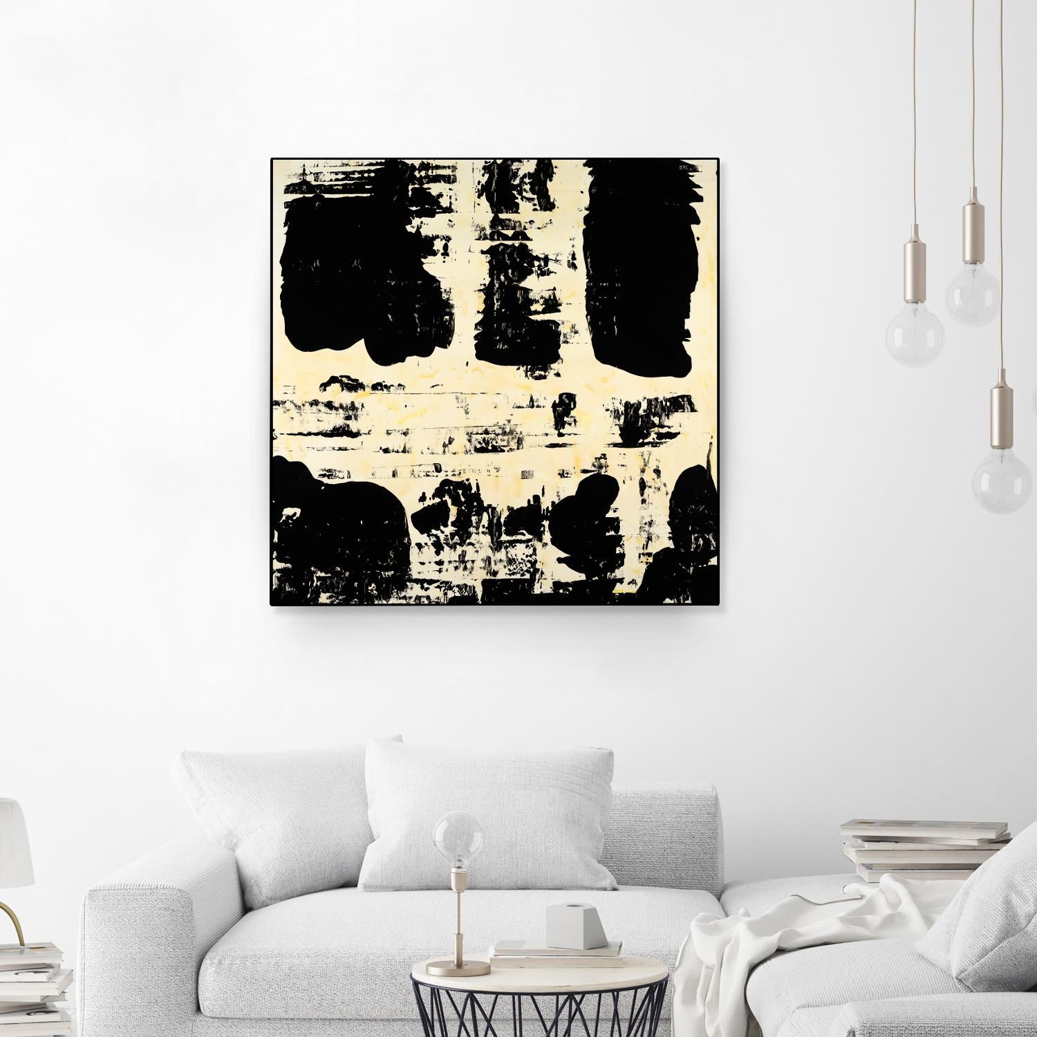 Canary Velocity by Jeff Iorillo on GIANT ART - black abstract