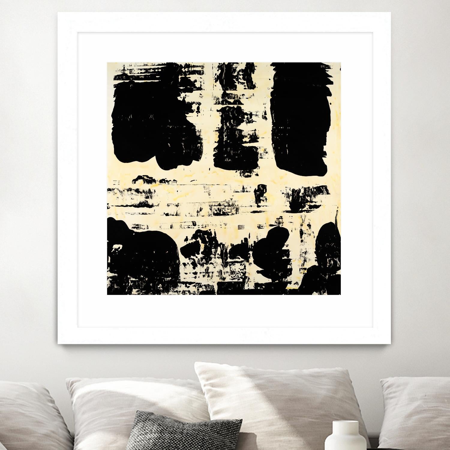 Canary Velocity by Jeff Iorillo on GIANT ART - black abstract