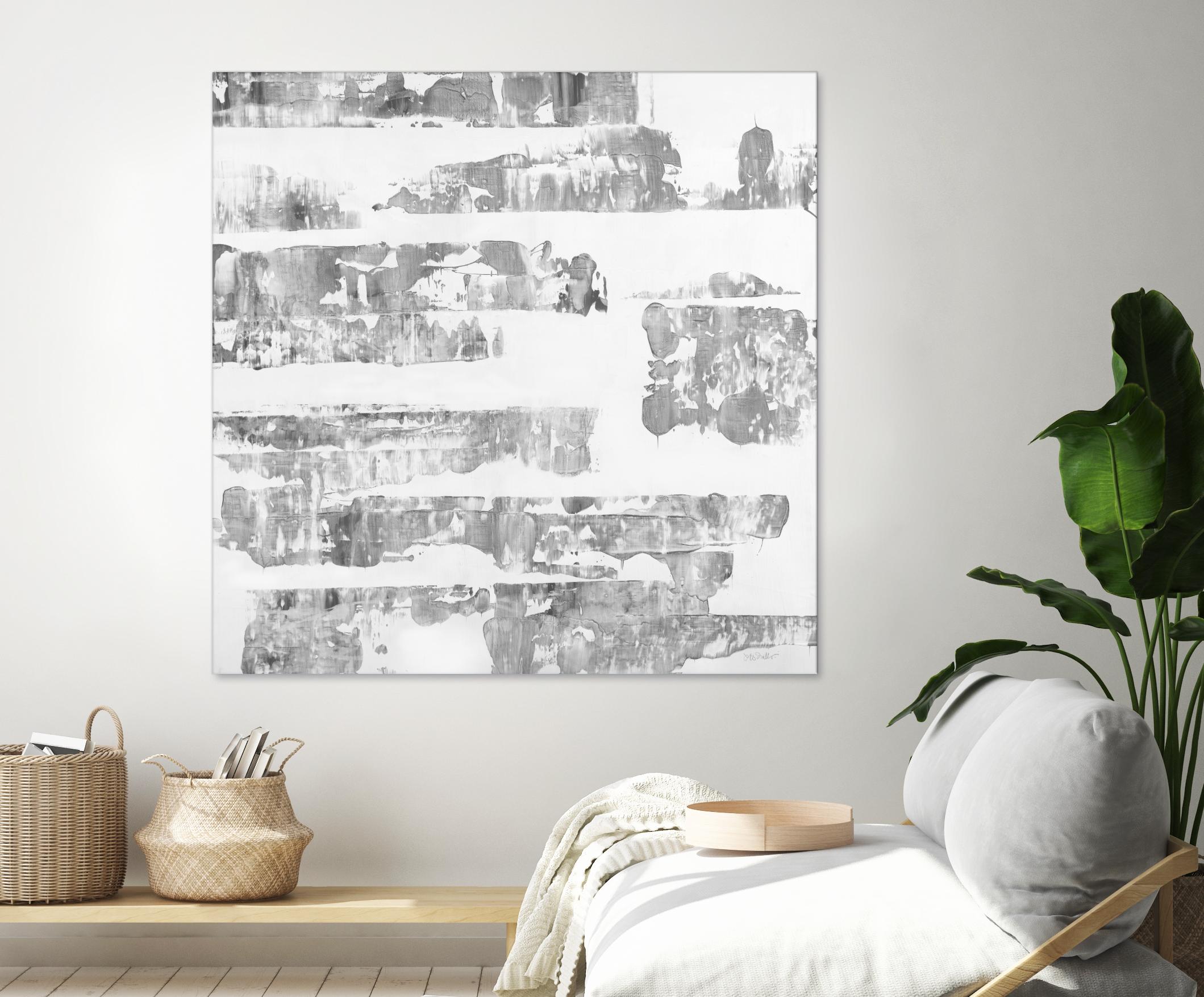 Grey Levels by Jeff Iorillo on GIANT ART - white abstract