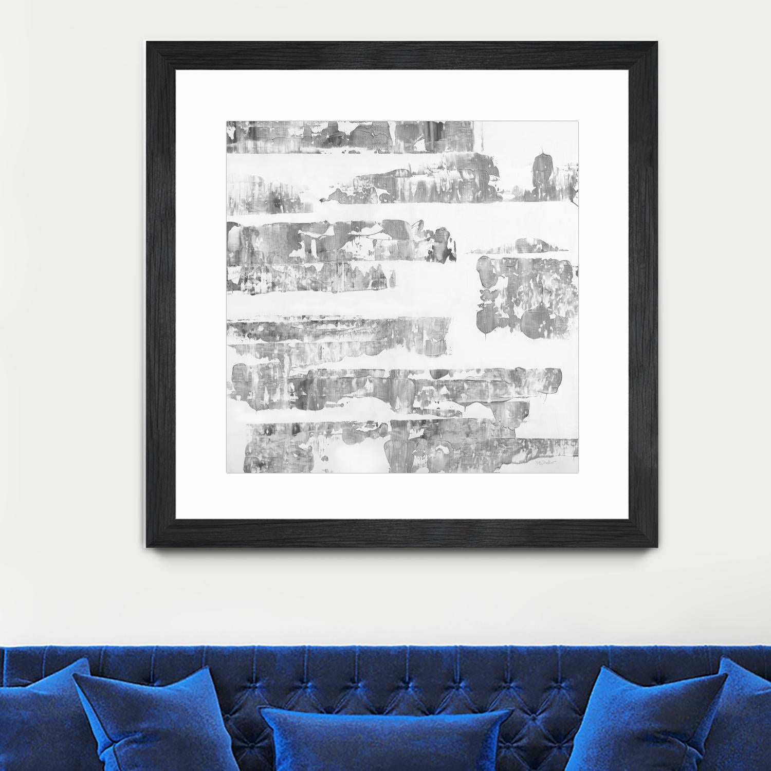 Grey Levels by Jeff Iorillo on GIANT ART - white abstract