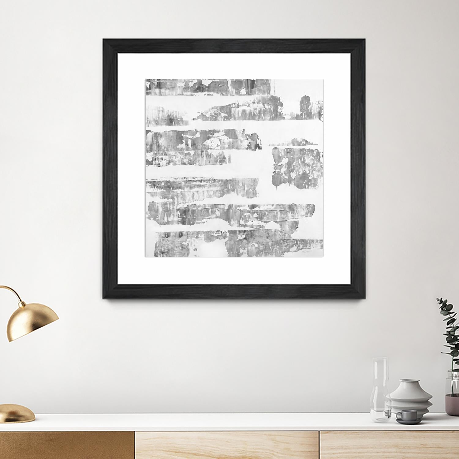 Grey Levels by Jeff Iorillo on GIANT ART - white abstract