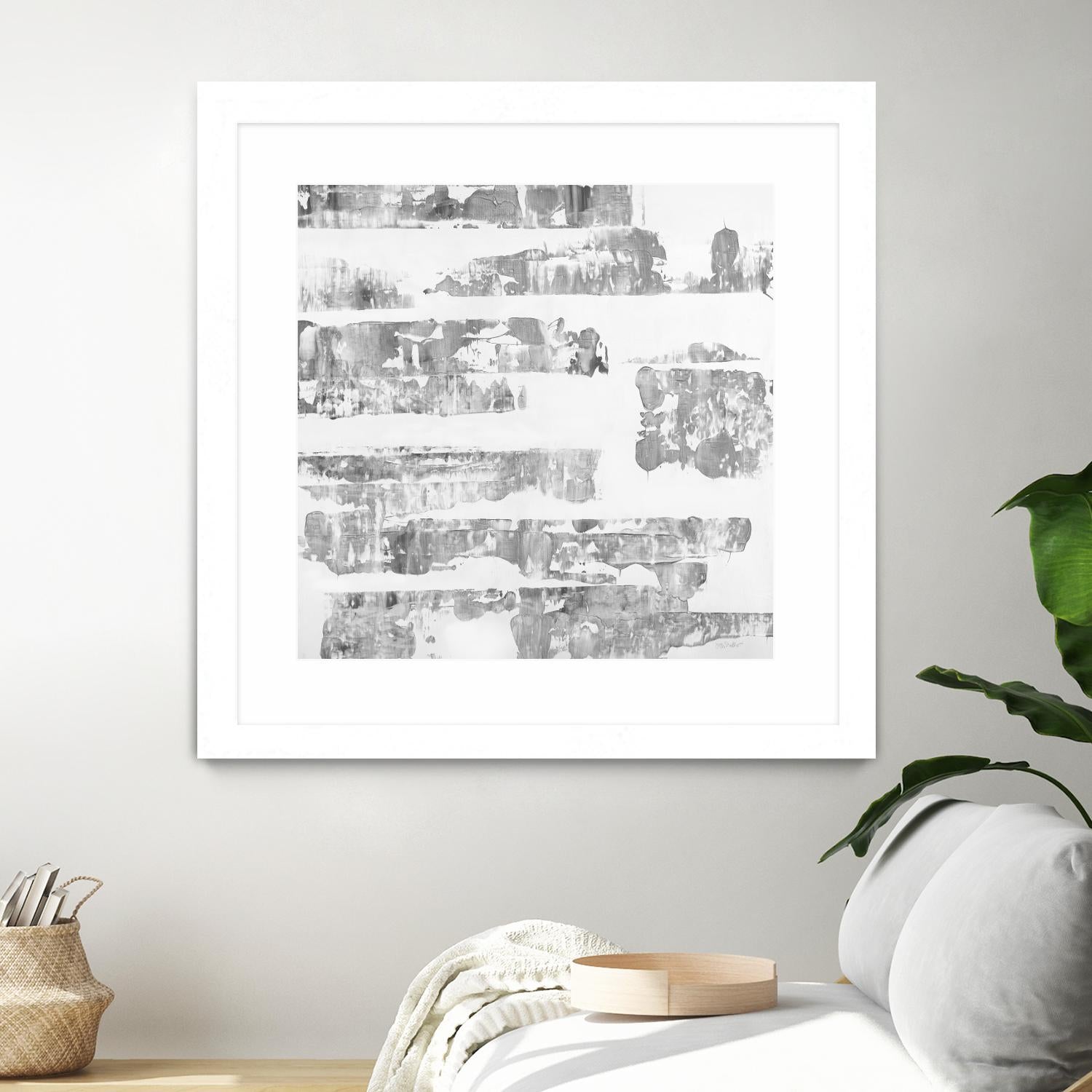 Grey Levels by Jeff Iorillo on GIANT ART - white abstract