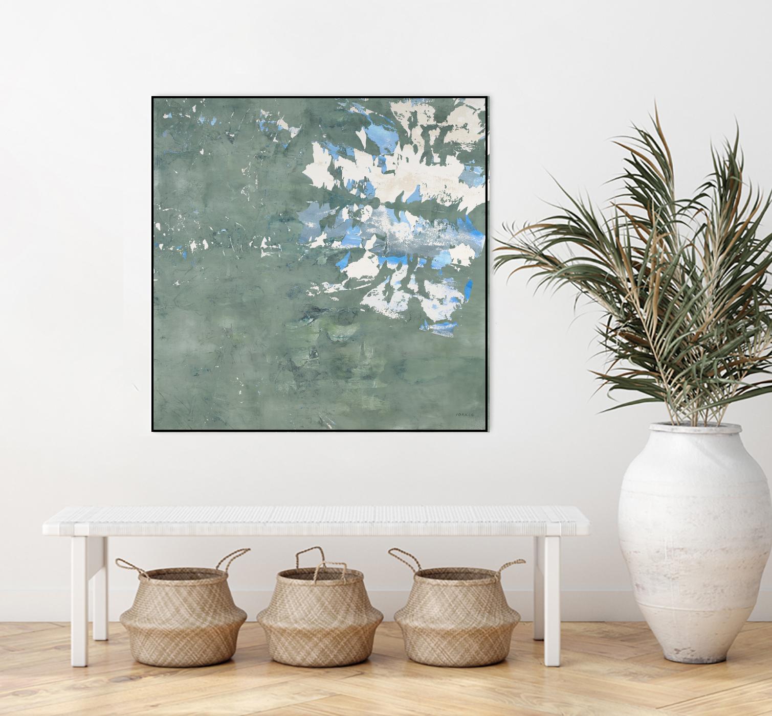 Lakeshore by Jeff Iorillo on GIANT ART - blue abstract