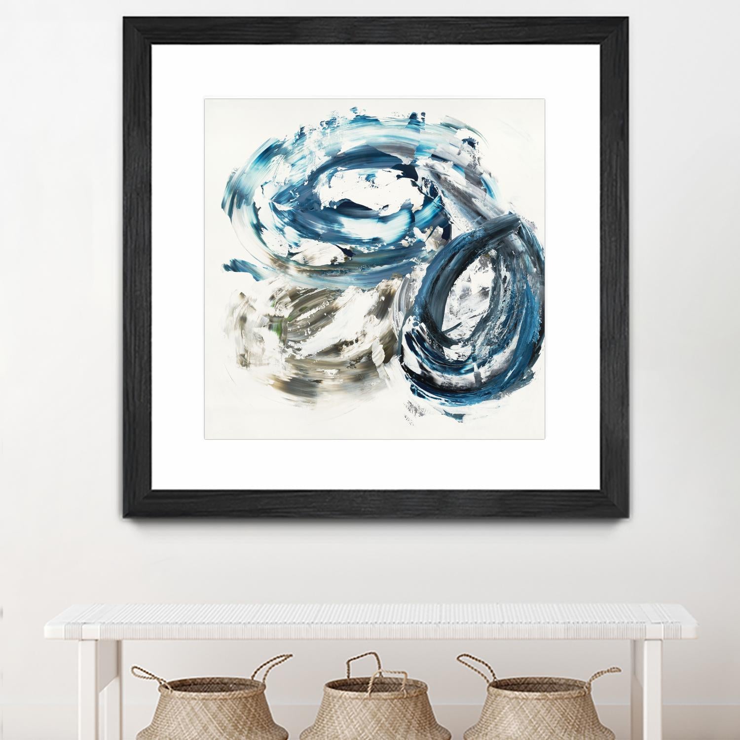 Surf Break by Jeff Iorillo on GIANT ART - blues abstract