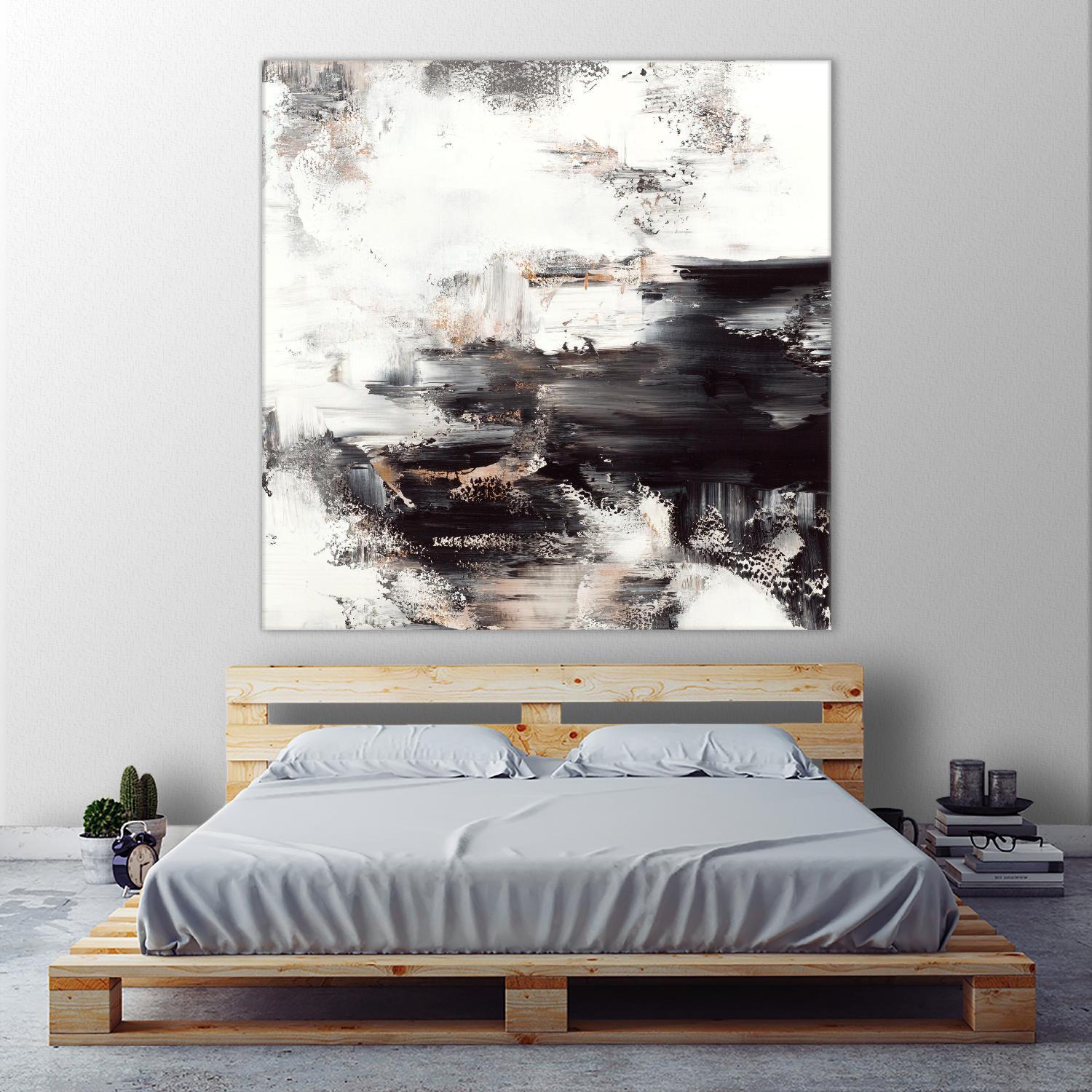 Momentum Synergy by Jeff Iorillo on GIANT ART - whites & creams abstract white
