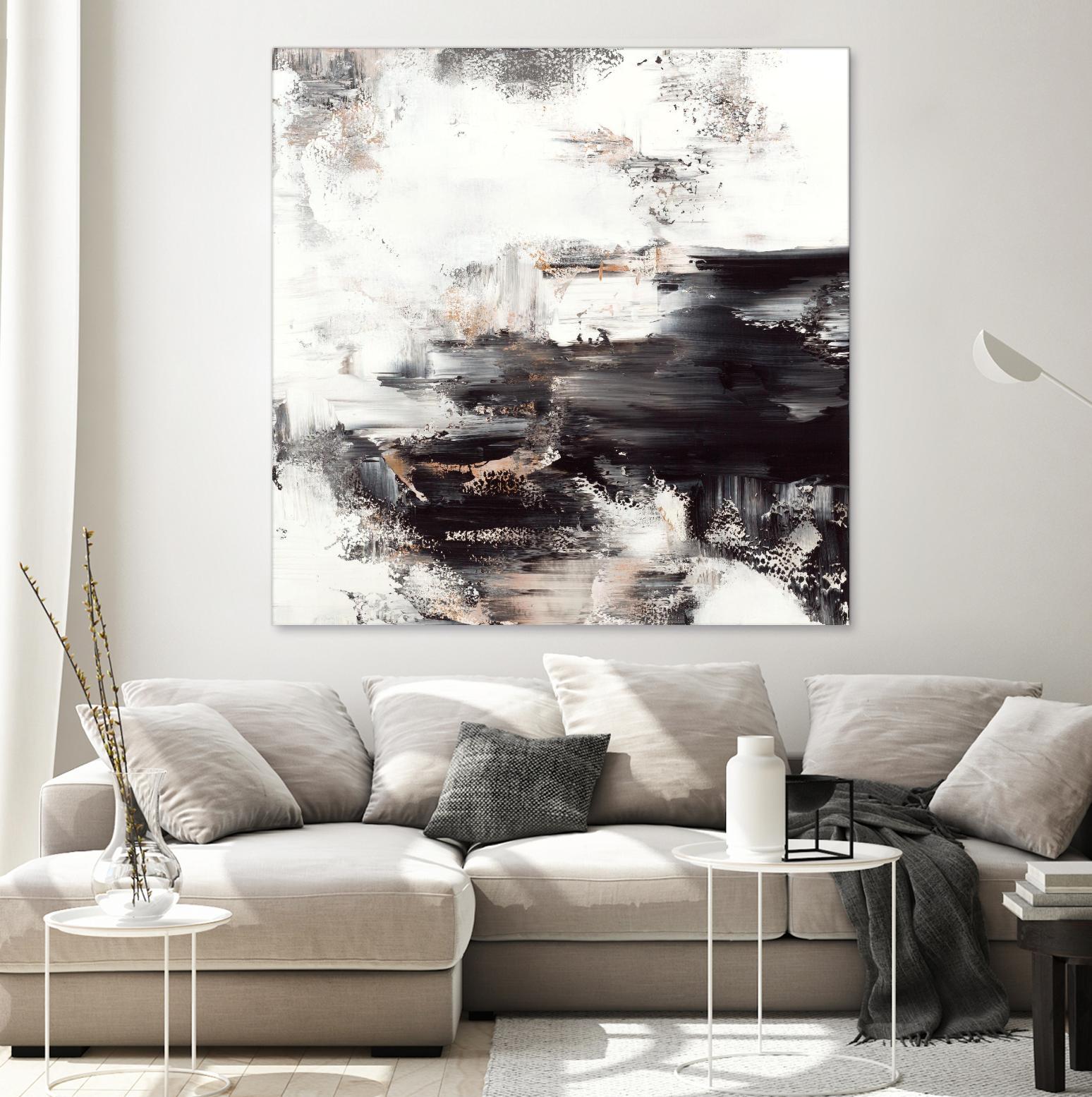 Momentum Synergy by Jeff Iorillo on GIANT ART - whites & creams abstract white