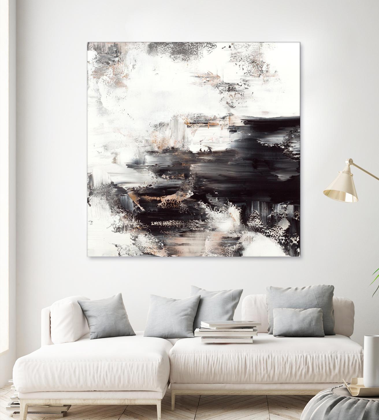 Momentum Synergy by Jeff Iorillo on GIANT ART - whites & creams abstract white
