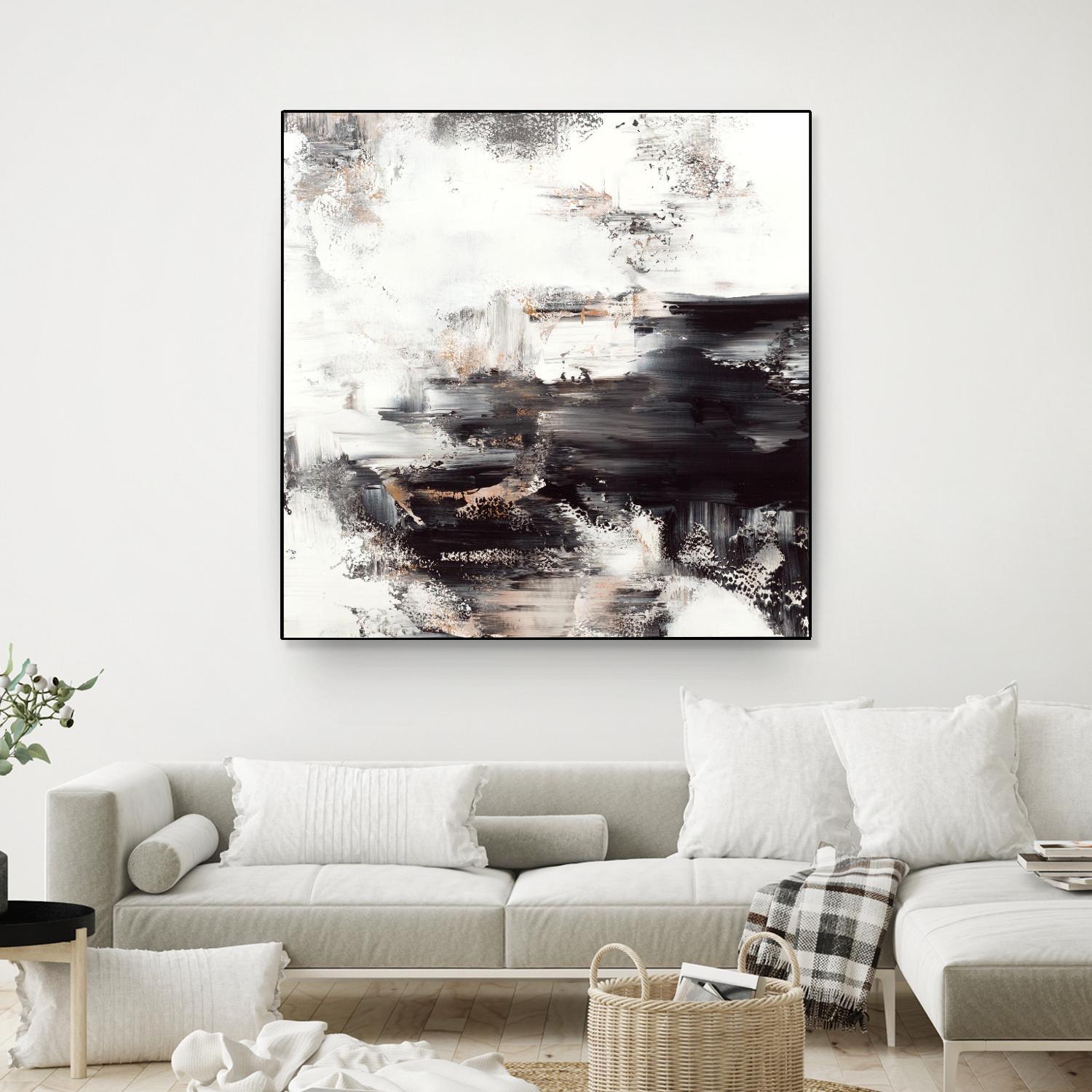 Momentum Synergy by Jeff Iorillo on GIANT ART - whites & creams abstract white