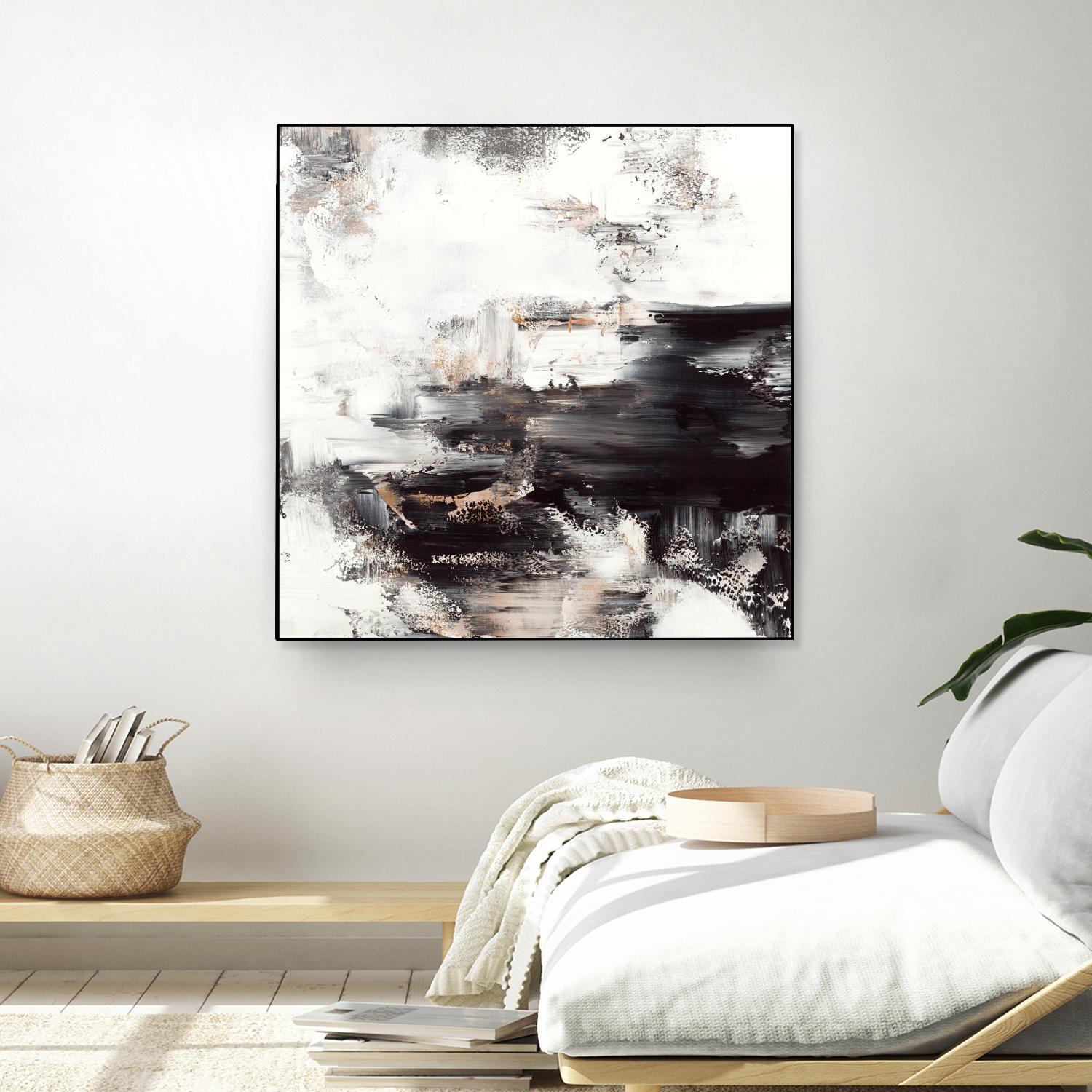 Momentum Synergy by Jeff Iorillo on GIANT ART - whites & creams abstract white