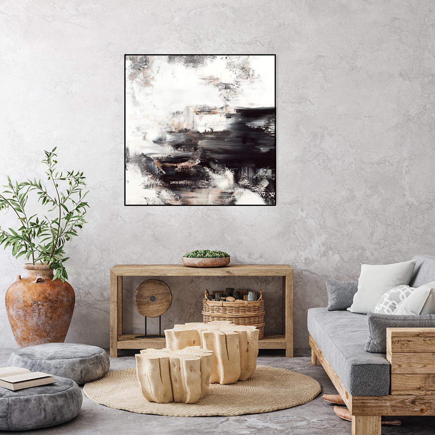 Momentum Synergy by Jeff Iorillo on GIANT ART - whites & creams abstract white