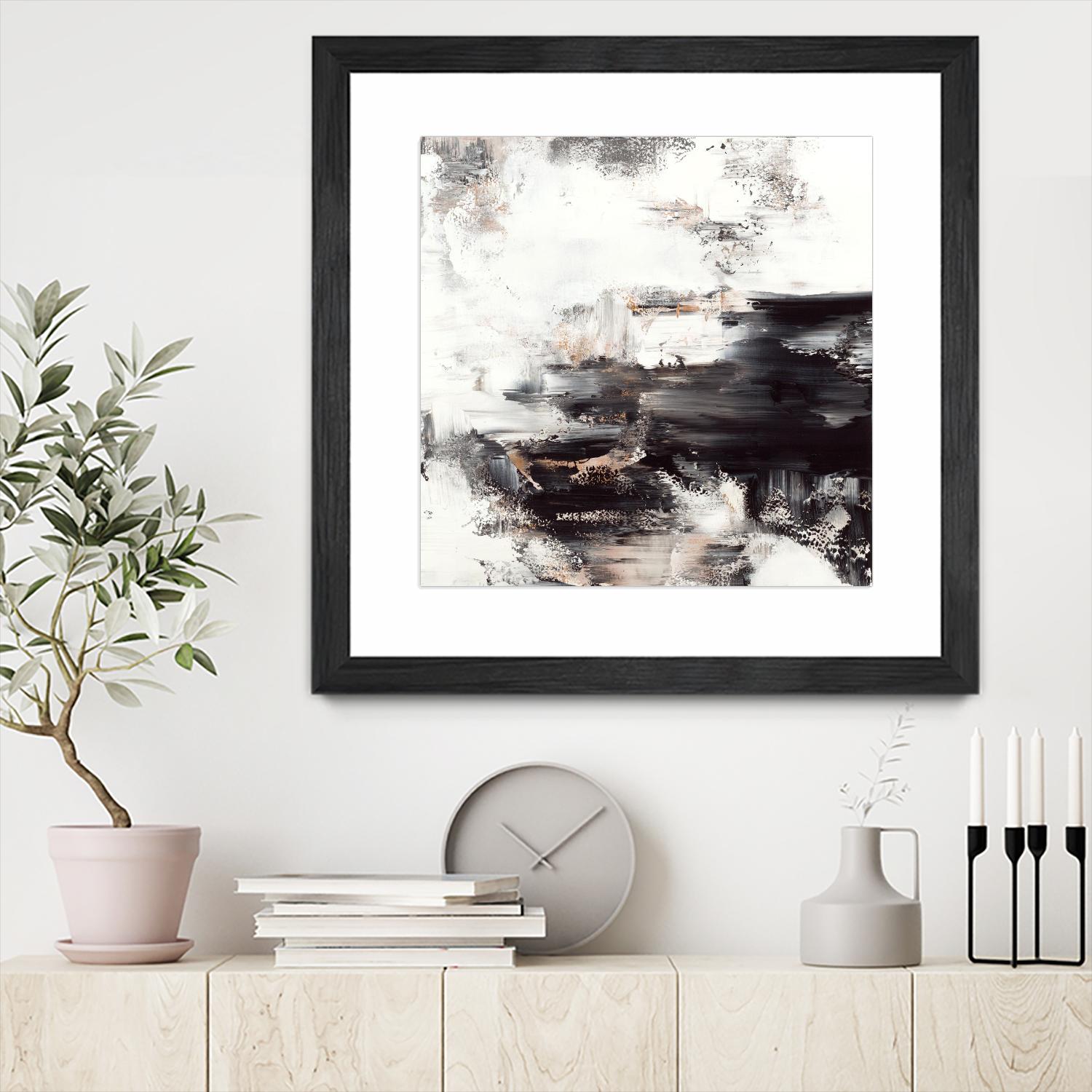 Momentum Synergy by Jeff Iorillo on GIANT ART - whites & creams abstract white