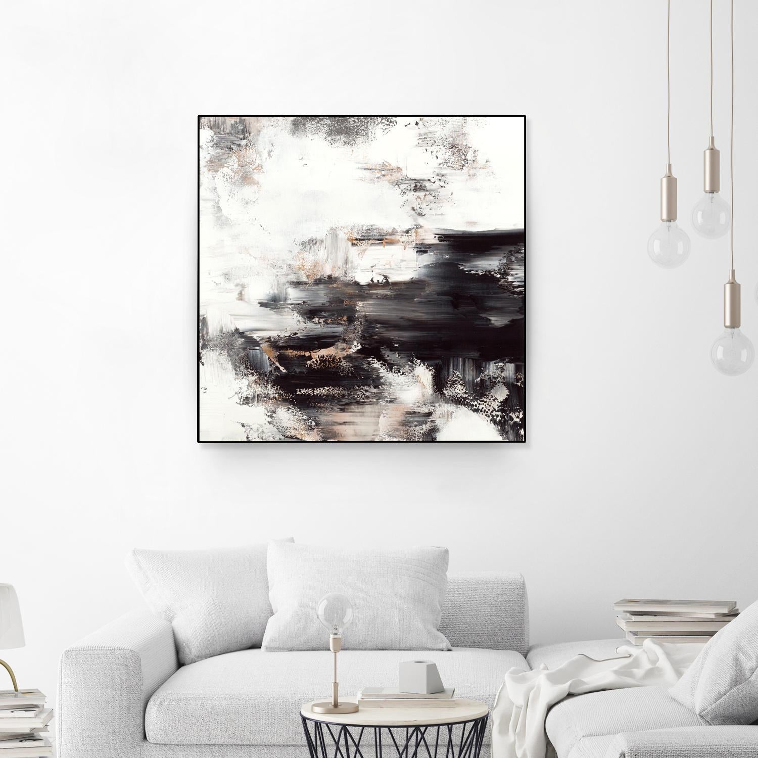 Momentum Synergy by Jeff Iorillo on GIANT ART - whites & creams abstract white