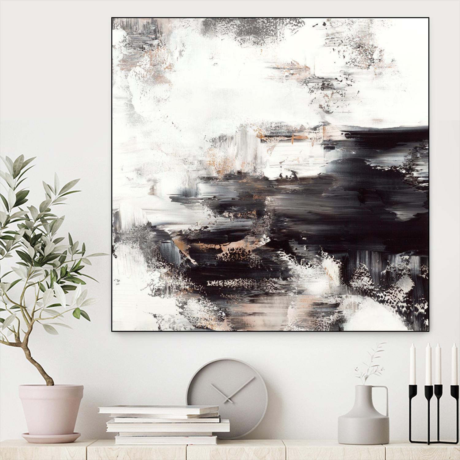 Momentum Synergy by Jeff Iorillo on GIANT ART - whites & creams abstract white