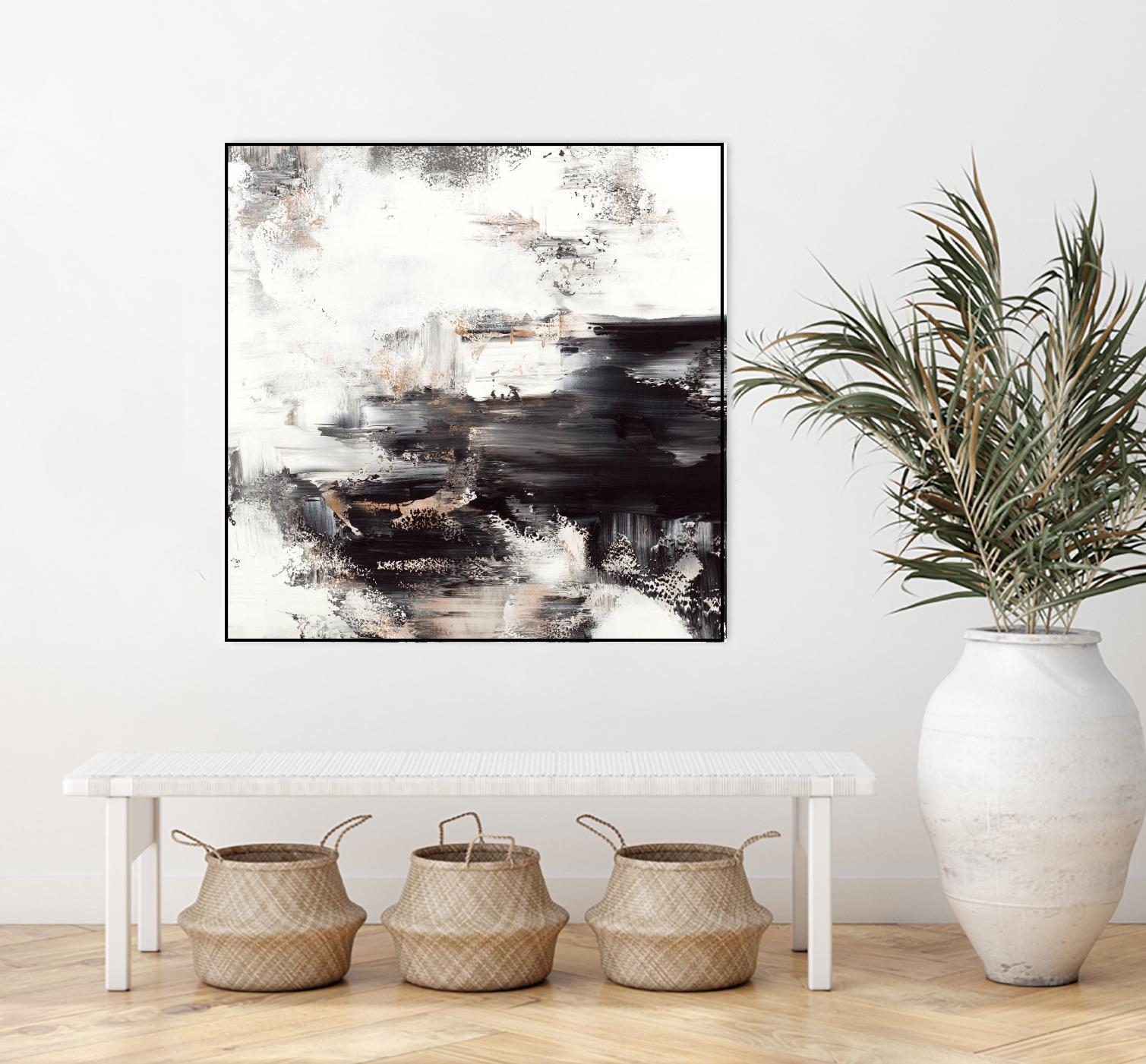 Momentum Synergy by Jeff Iorillo on GIANT ART - whites & creams abstract white