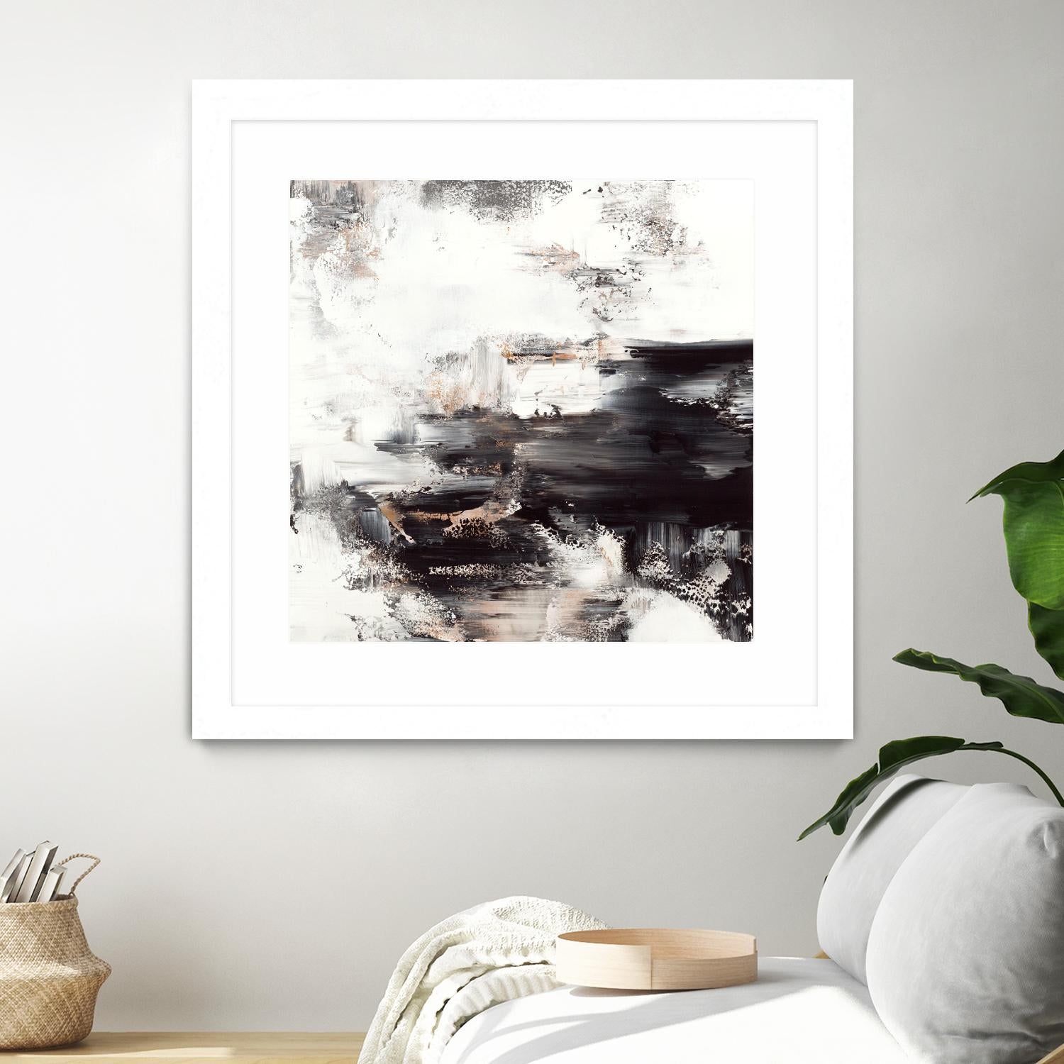 Momentum Synergy by Jeff Iorillo on GIANT ART - whites & creams abstract white