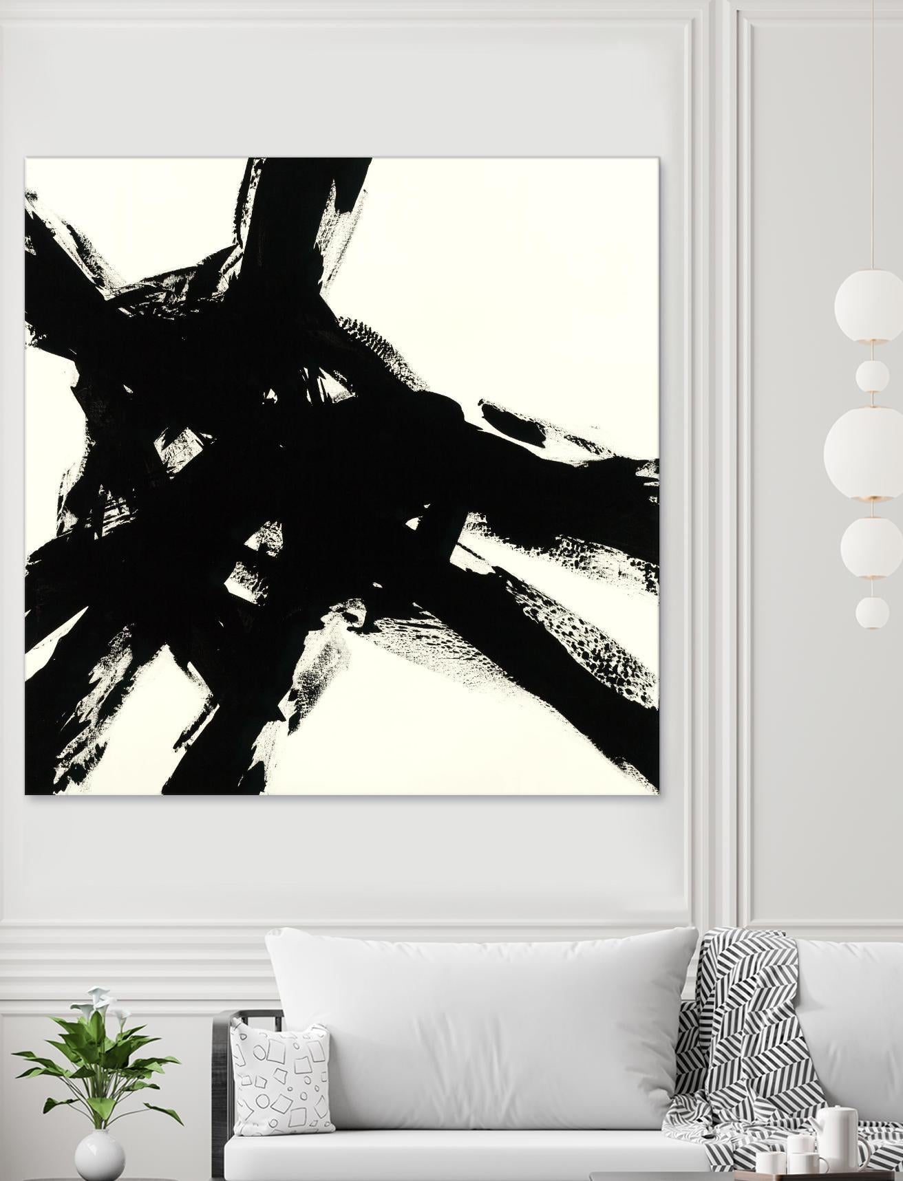 Shadow Complex by Jeff Iorillo on GIANT ART - black abstract black
