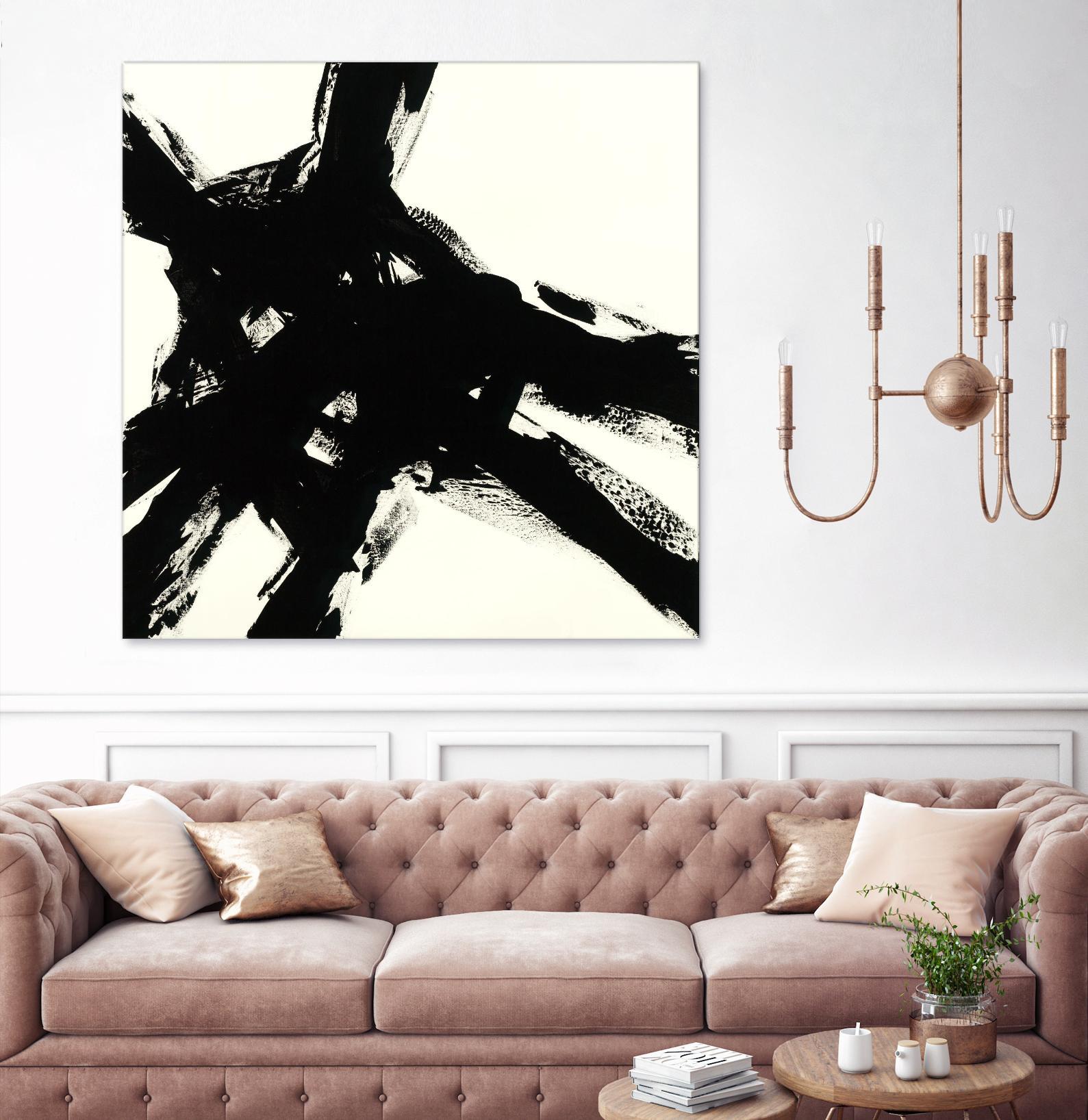 Shadow Complex by Jeff Iorillo on GIANT ART - black abstract black