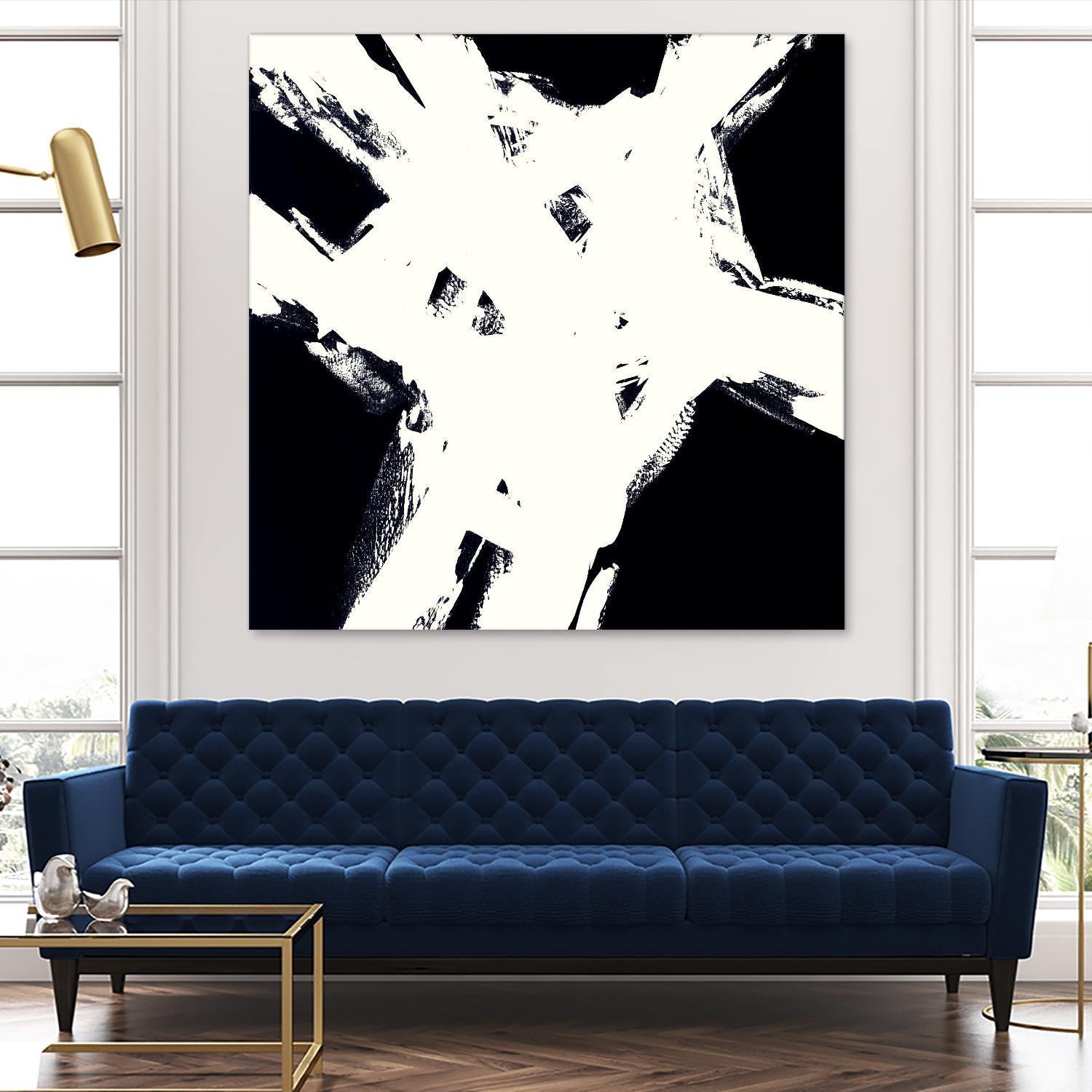 Shadow Complex V2 by Jeff Iorillo on GIANT ART - black abstract black