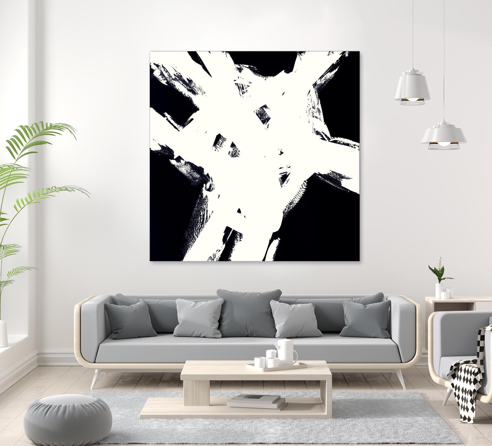 Shadow Complex V2 by Jeff Iorillo on GIANT ART - black abstract black