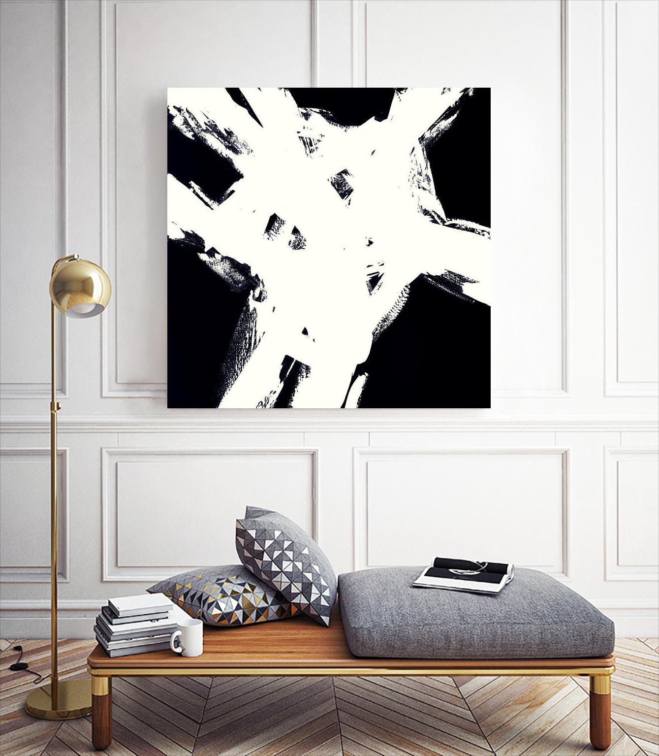 Shadow Complex V2 by Jeff Iorillo on GIANT ART - black abstract black