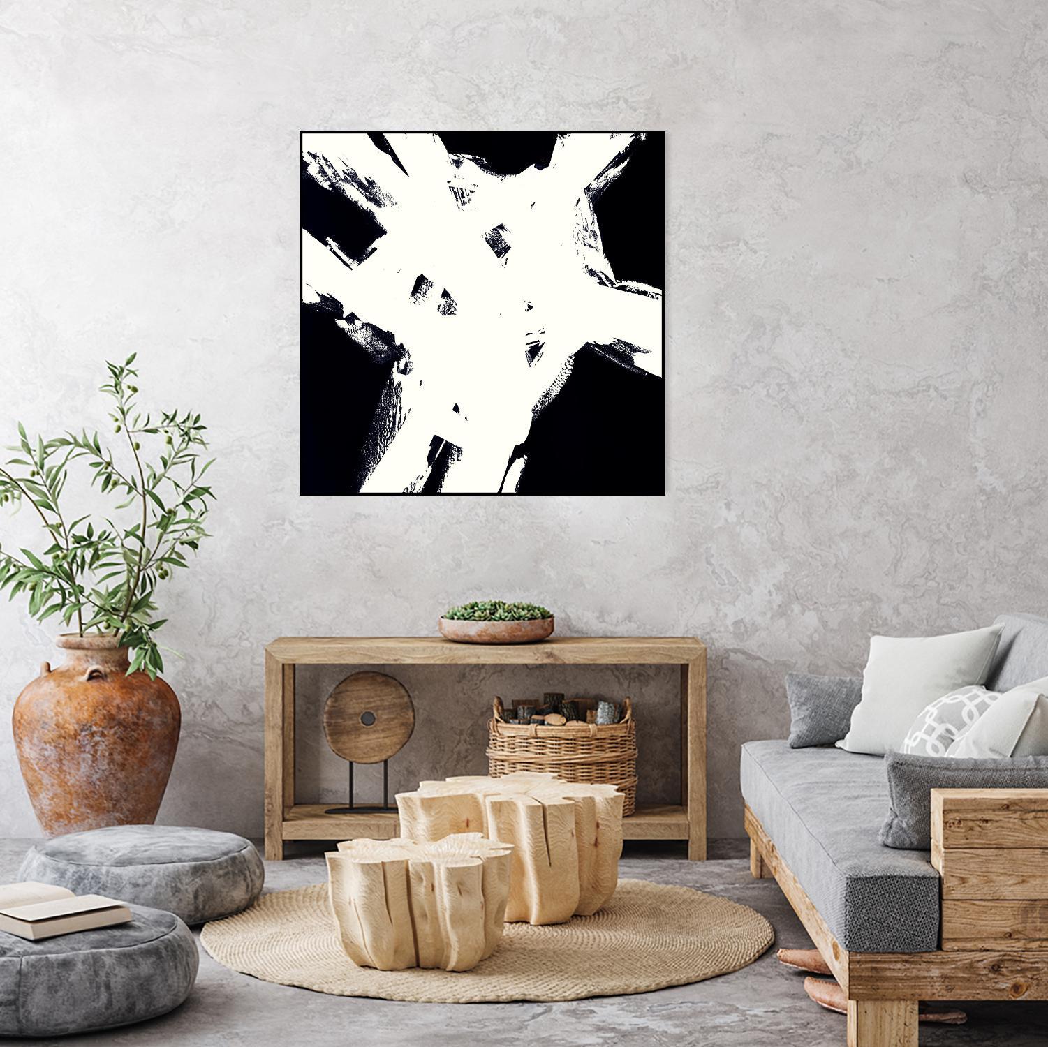 Shadow Complex V2 by Jeff Iorillo on GIANT ART - black abstract black