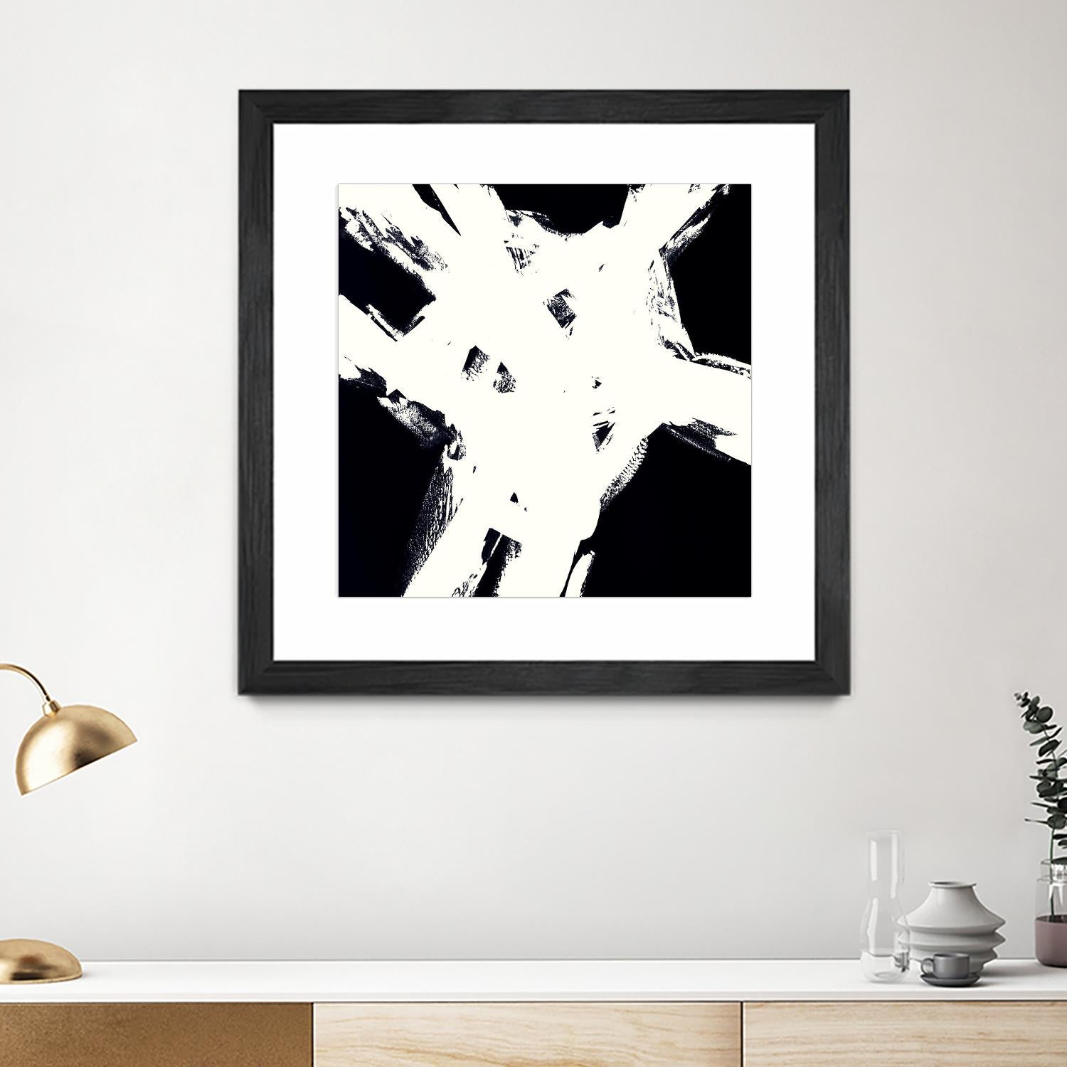 Shadow Complex V2 by Jeff Iorillo on GIANT ART - black abstract black