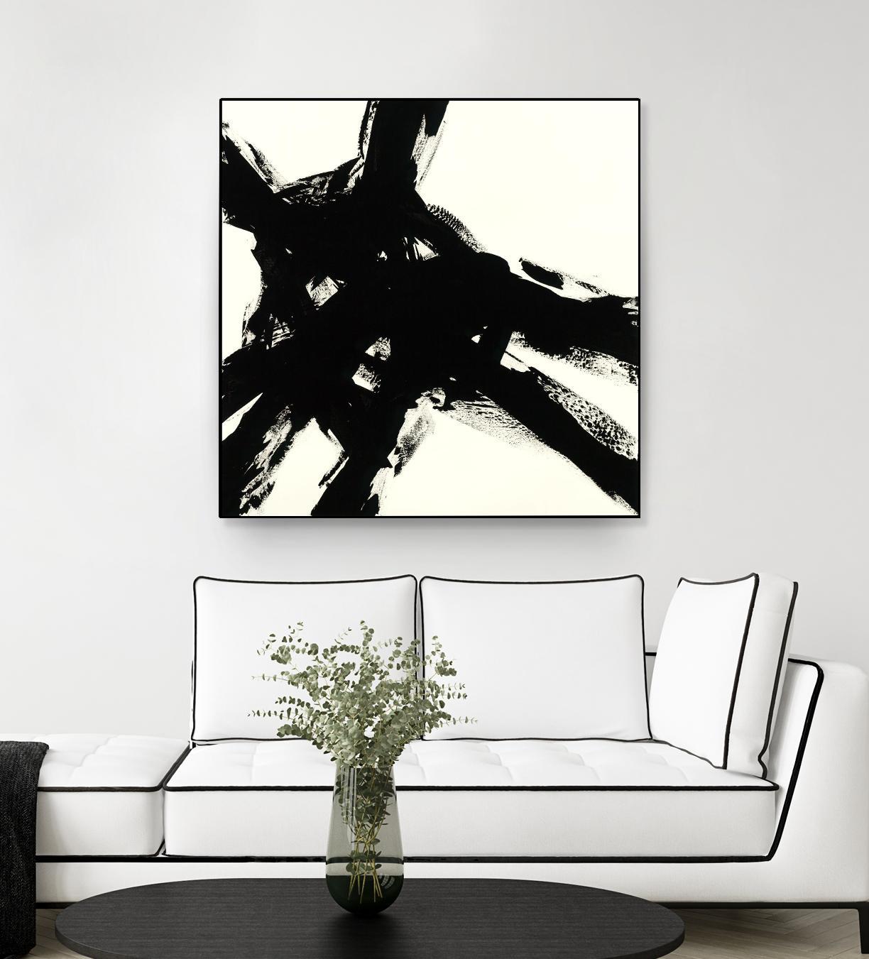 Shadow Complex by Jeff Iorillo on GIANT ART - black abstract black