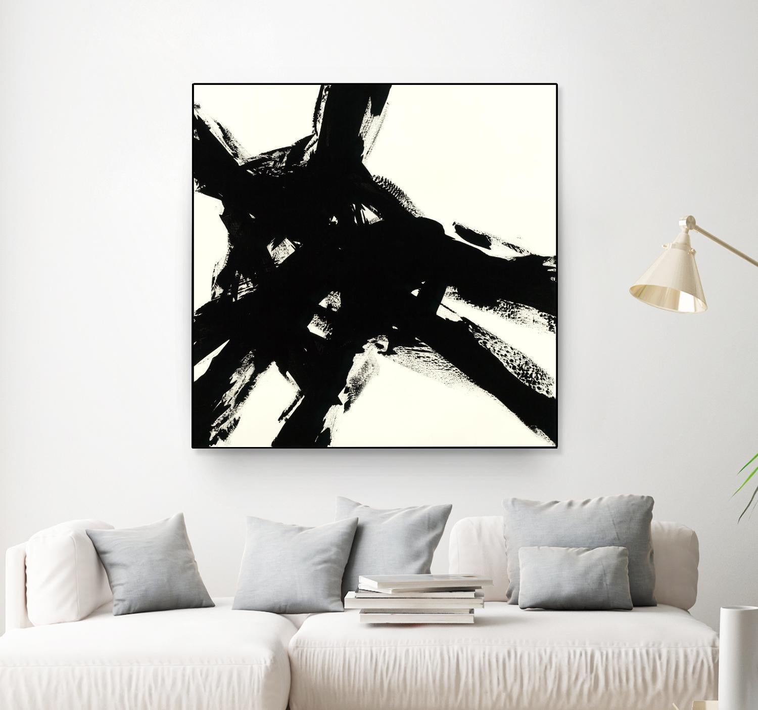 Shadow Complex by Jeff Iorillo on GIANT ART - black abstract black