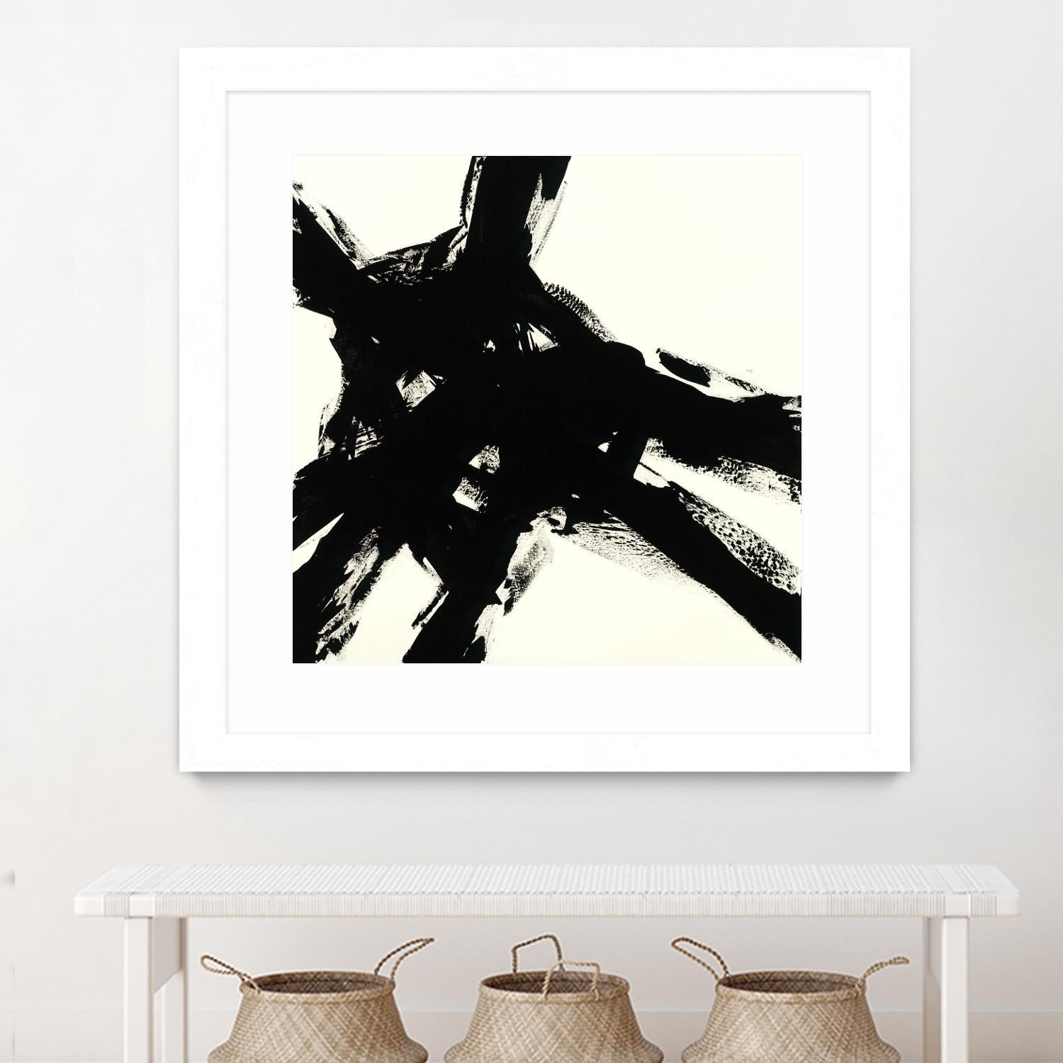 Shadow Complex by Jeff Iorillo on GIANT ART - black abstract black