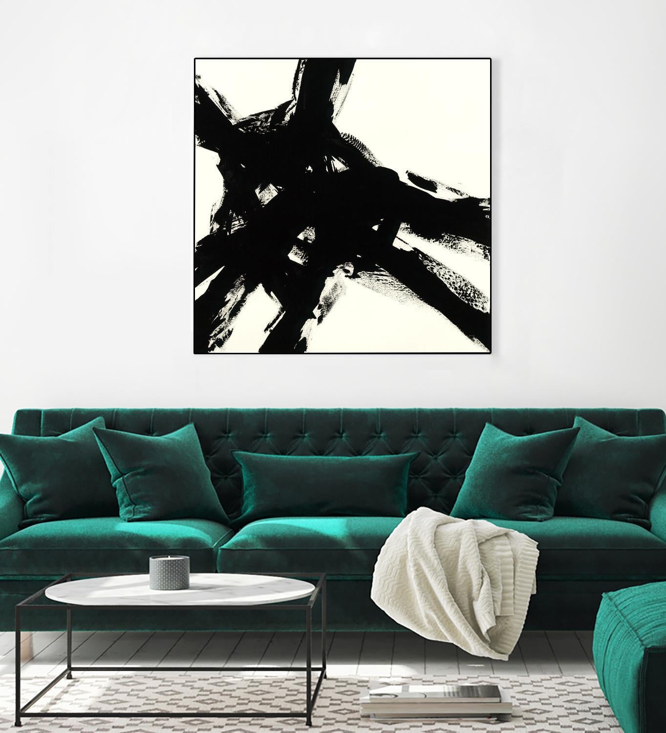 Shadow Complex by Jeff Iorillo on GIANT ART - black abstract black