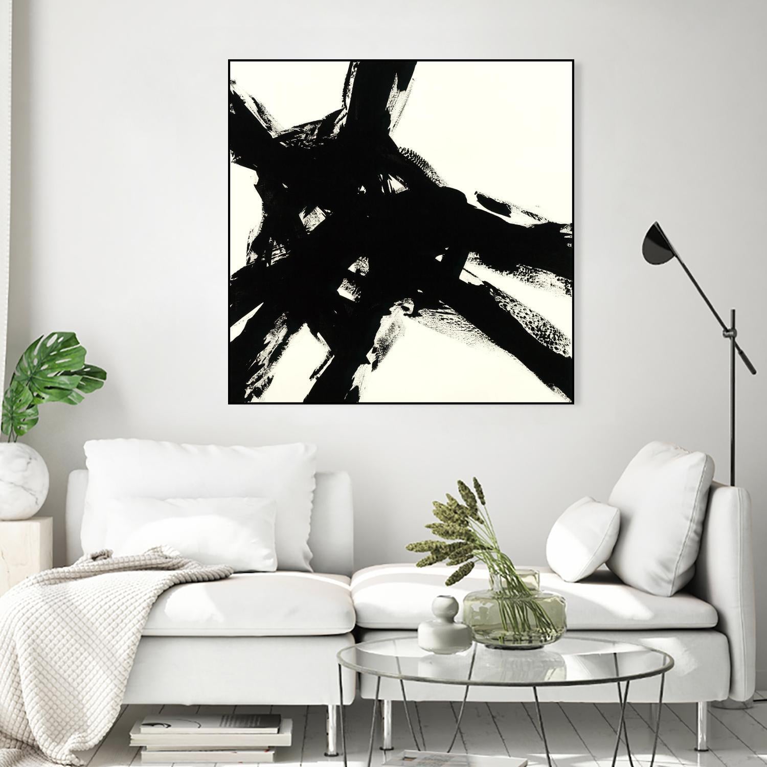 Shadow Complex by Jeff Iorillo on GIANT ART - black abstract black
