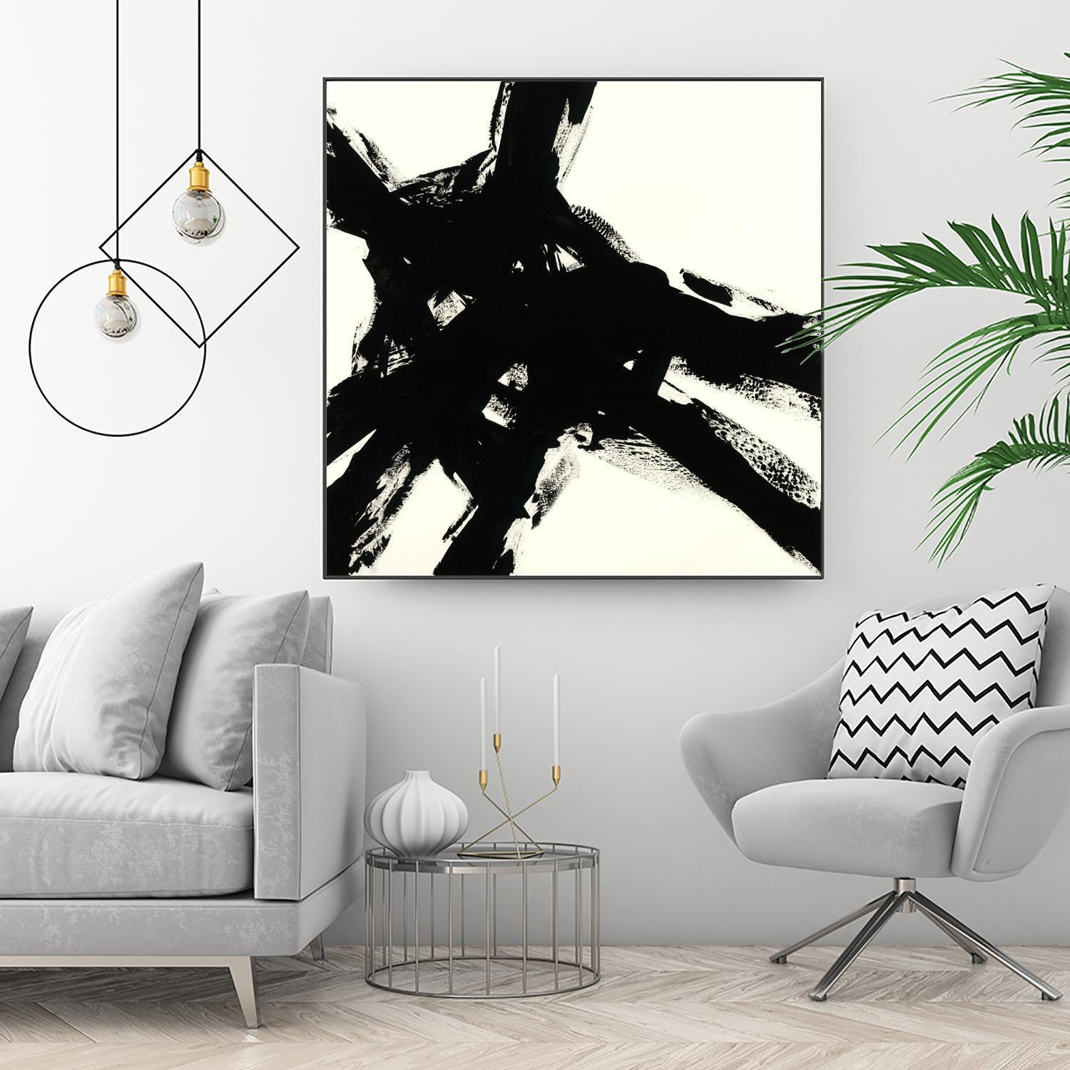 Shadow Complex by Jeff Iorillo on GIANT ART - black abstract black