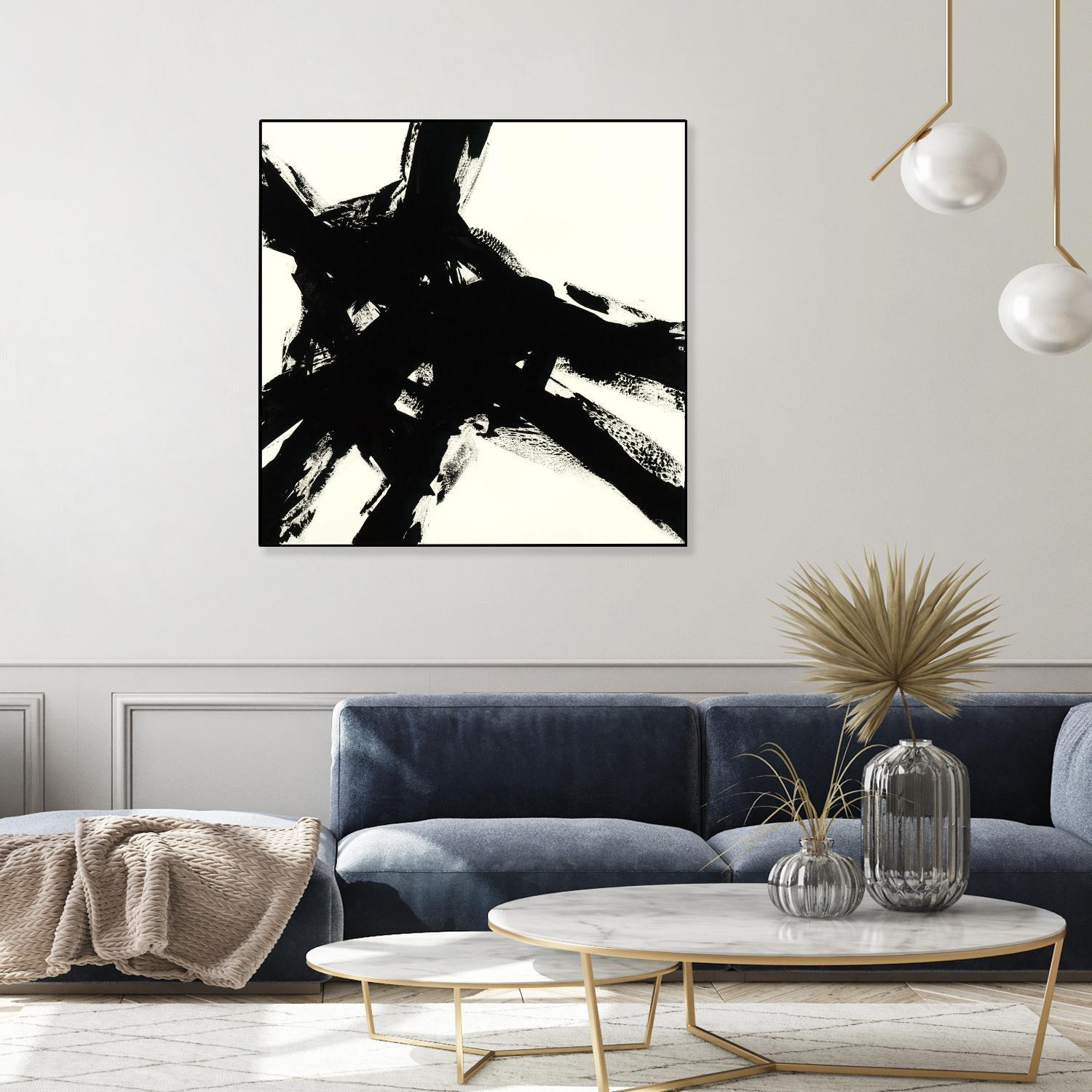 Shadow Complex by Jeff Iorillo on GIANT ART - black abstract black