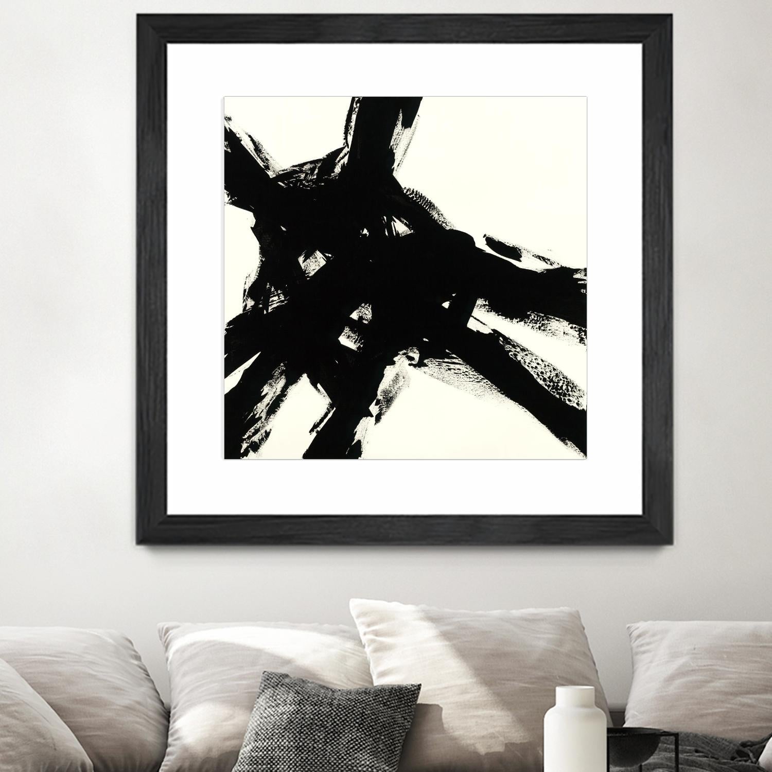 Shadow Complex by Jeff Iorillo on GIANT ART - black abstract black