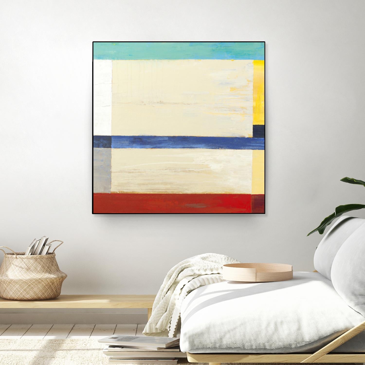 Retro Spectrum I by Liz Jardine on GIANT ART - red abstract