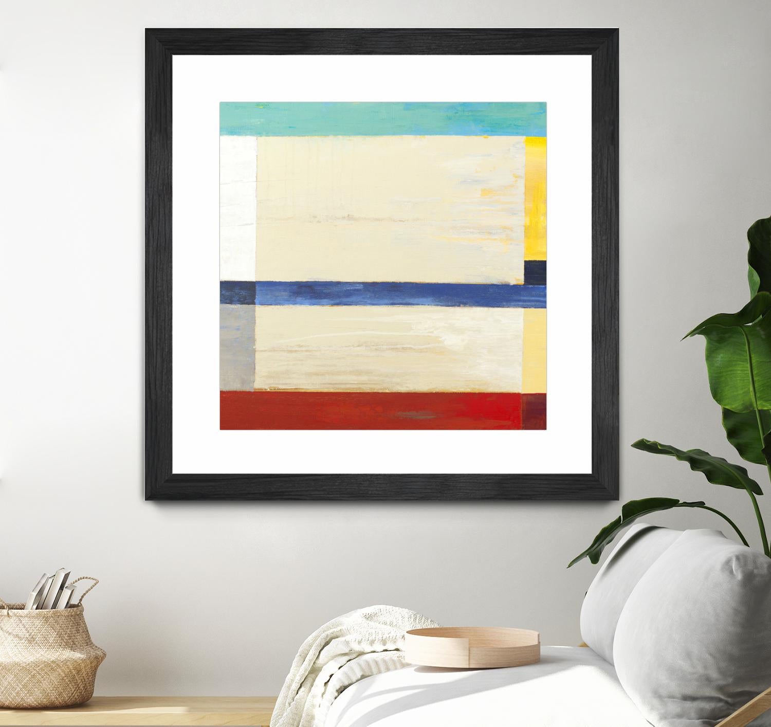 Retro Spectrum I by Liz Jardine on GIANT ART - red abstract