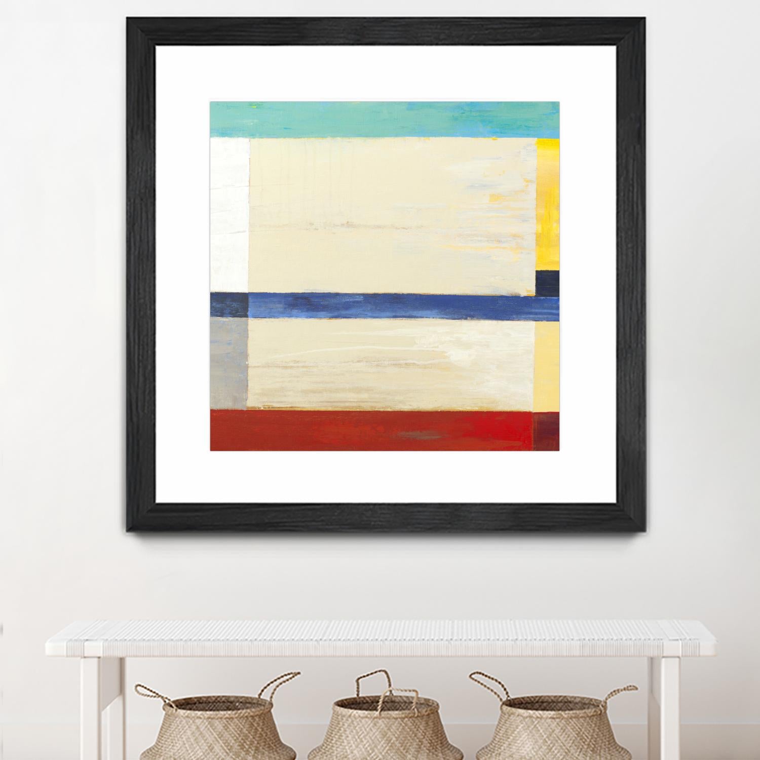 Retro Spectrum I by Liz Jardine on GIANT ART - red abstract